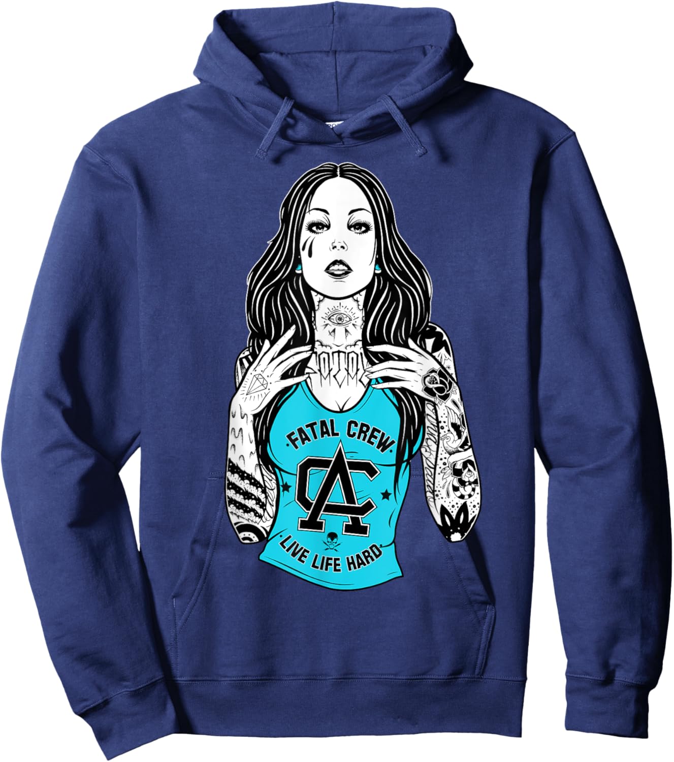 Up Front Hoodie - Hoodie | Navy