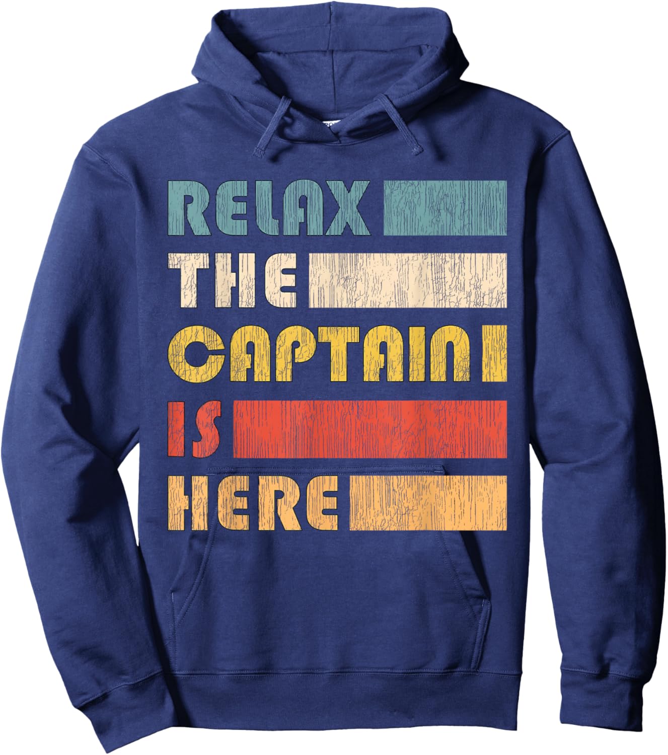 Relax Captain, Skipper and Boat Captain Hoodie - Hoodie | Navy