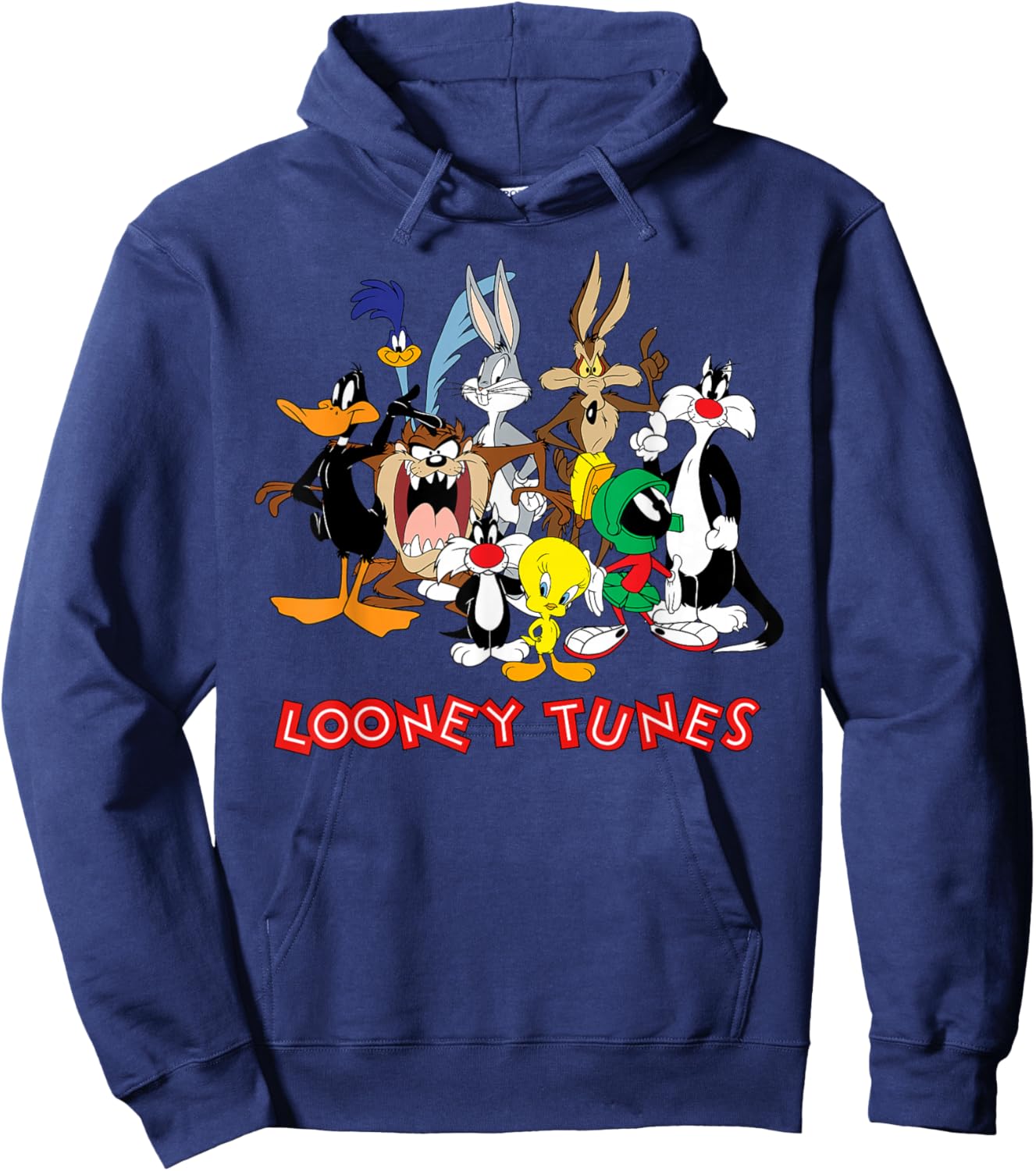 Looney Tunes All Characters Hoodie - Hoodie | Navy