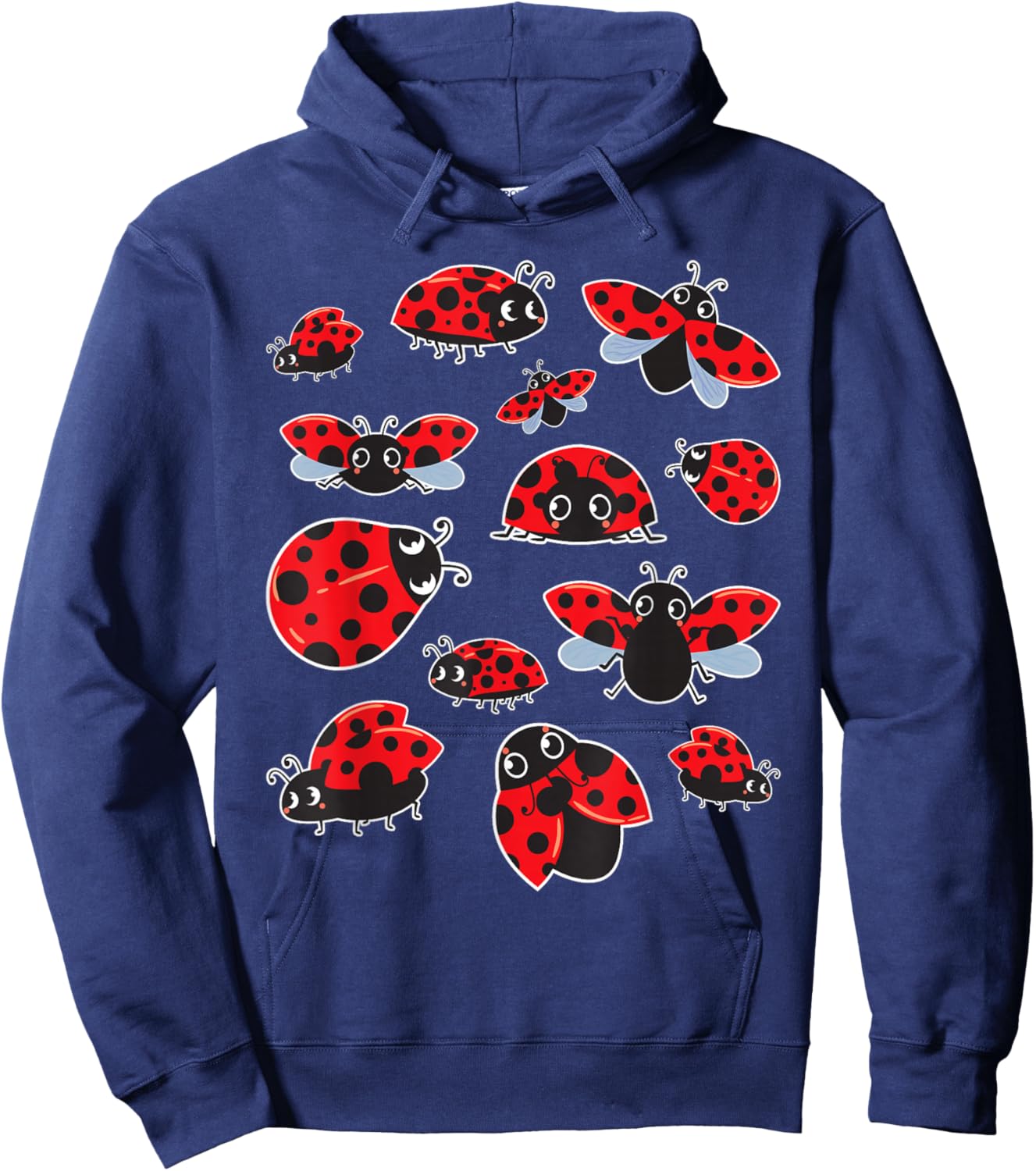 Adorable Ladybugs - Insectology Entomophile Beetle Collector Hoodie - Hoodie | Navy