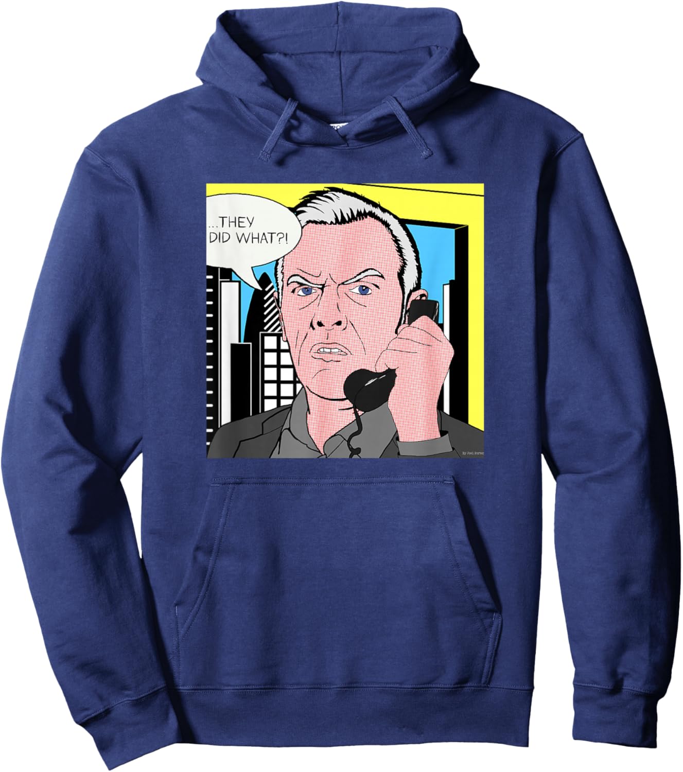 Taskmaster Lichtenstein Greg Davies , Women's, -Adults, Black, Small, Short Sleeve, Cotton Blend Hoodie - Hoodie | Navy