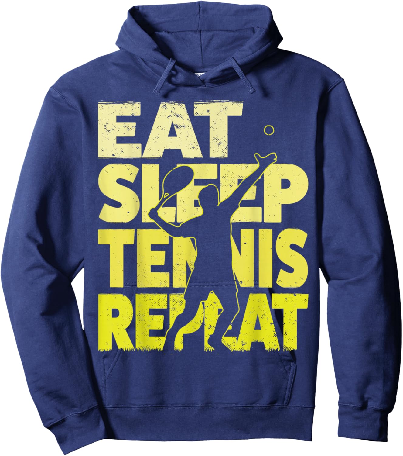 Funny Tennis Player Saying – Tennis Motif & Tennis Hoodie - Hoodie | Navy