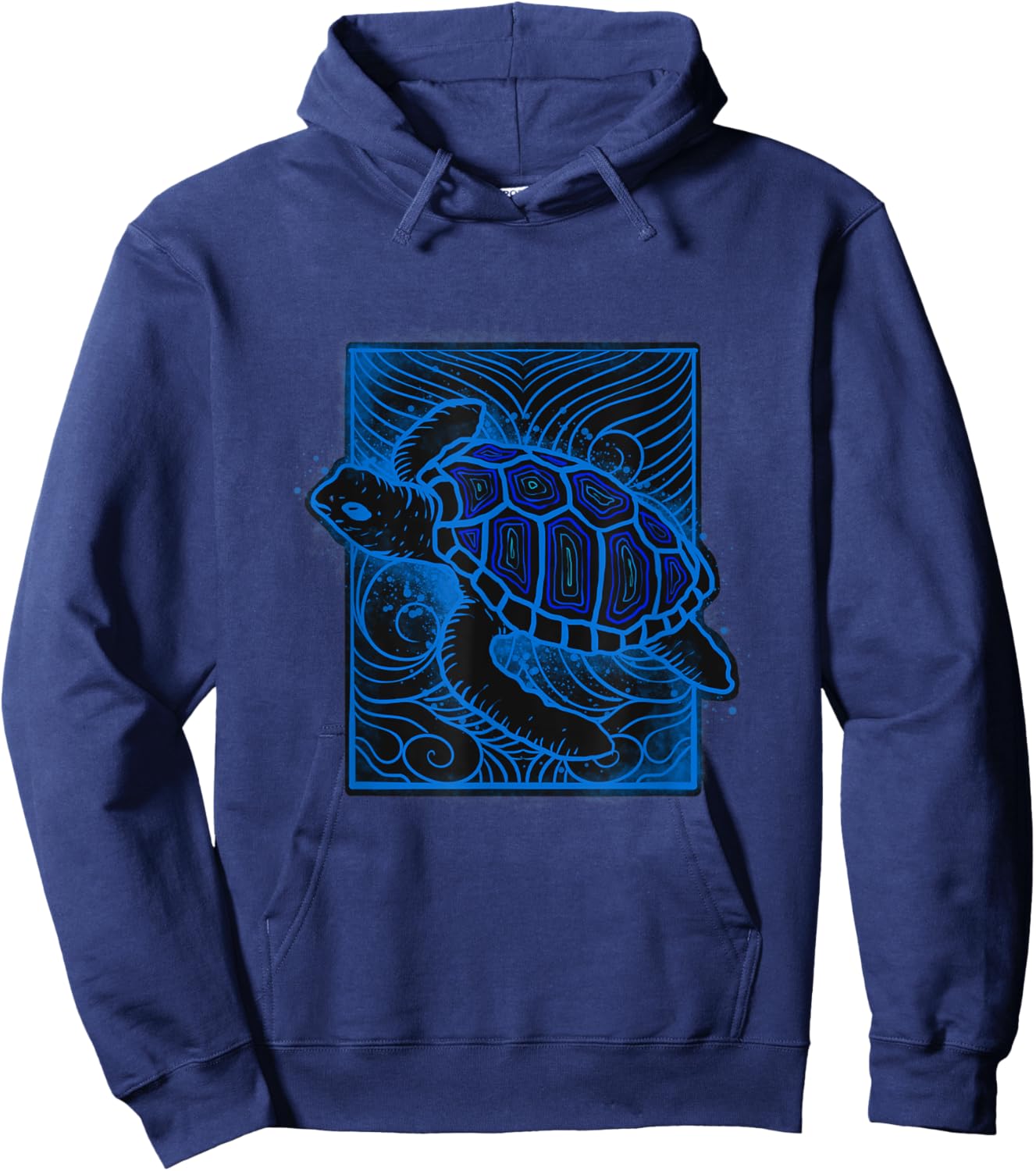 Sea Turtle Conservation Animal Rights Gift Hoodie - Hoodie | Navy