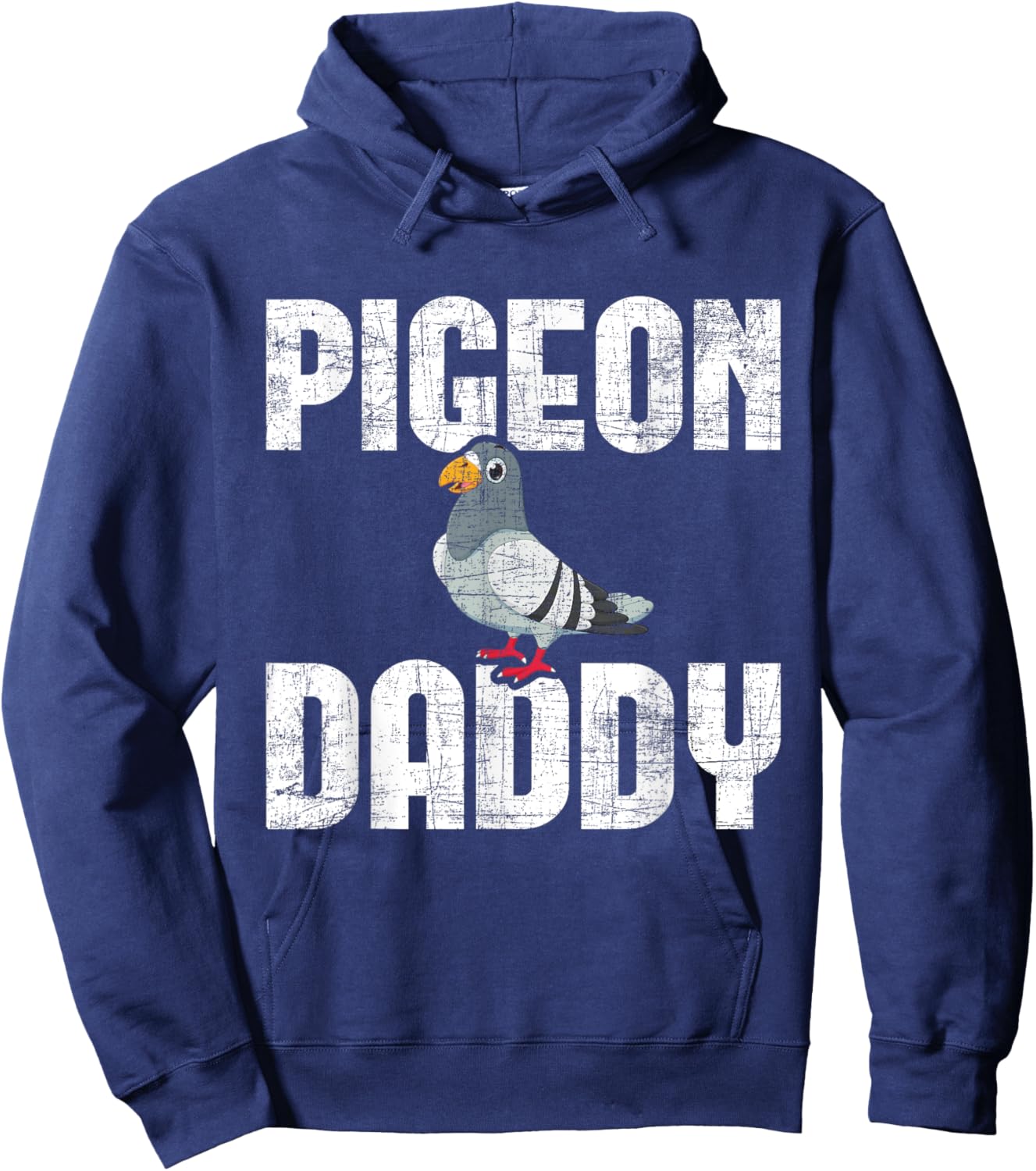 Pigeon Daddy - Bird Lover Pigeon Racing Homing Birdwatcher Hoodie - Hoodie | Navy