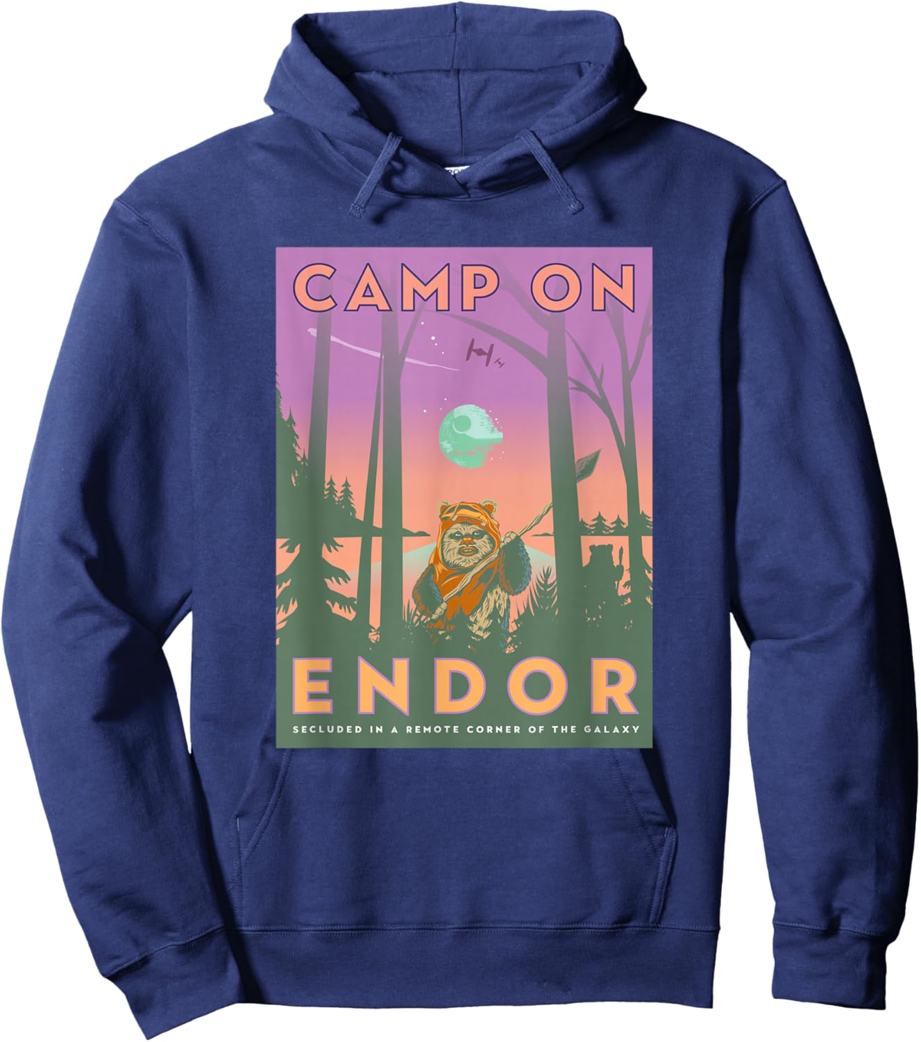 Star Wars Return of the Jedi Camp Endor Hoodie - Hoodie | Navy