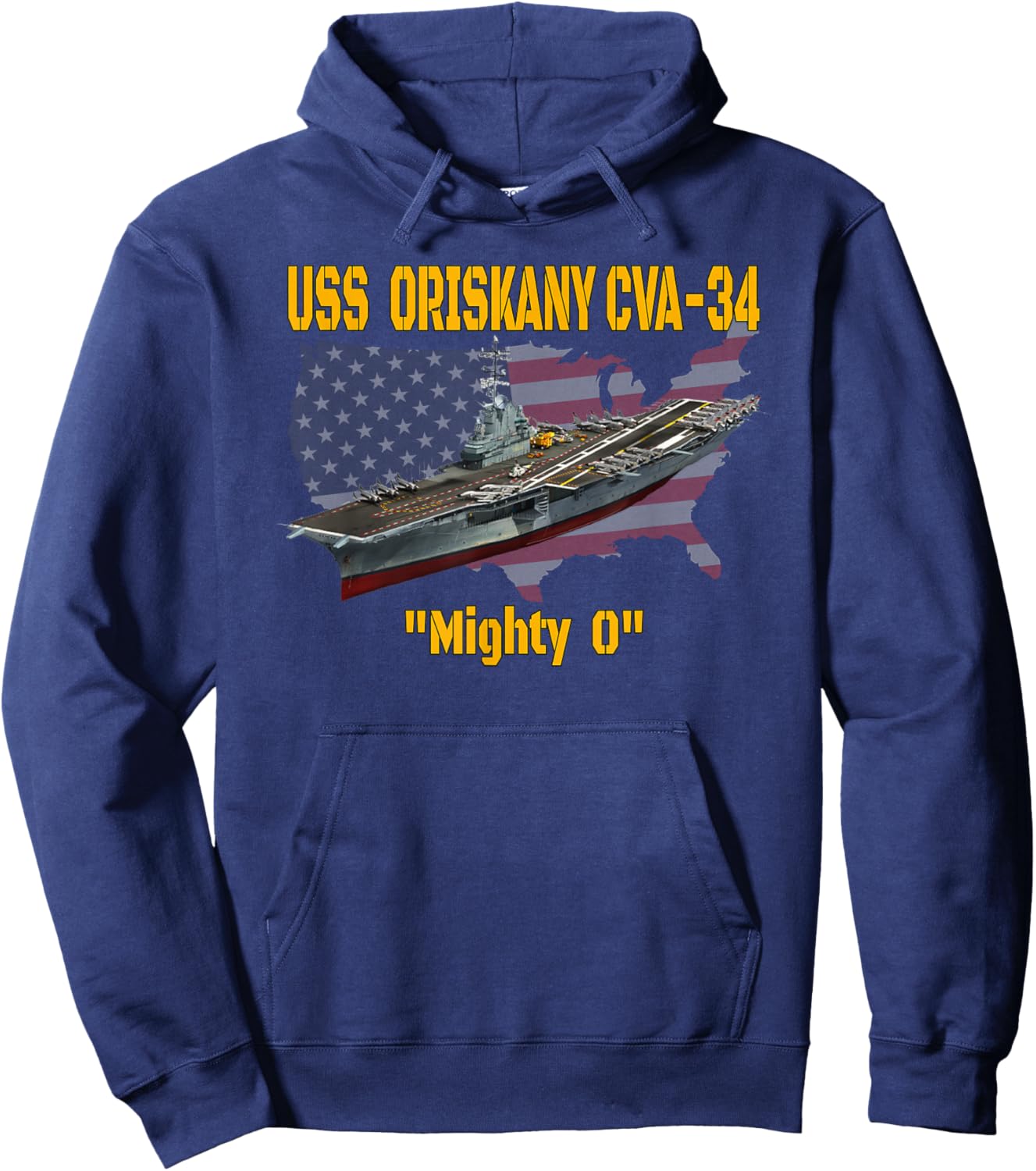 Aircraft Carrier USS Oriskany CVA-34 Veteran Day Father Day Hoodie - Hoodie | Navy