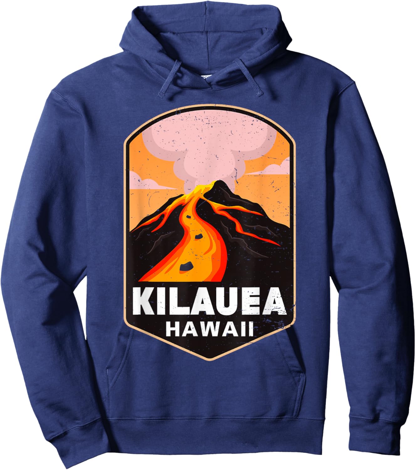Kilauea Hawaii Volcanoes National Park Volcano Women Hoodie - Hoodie | Navy