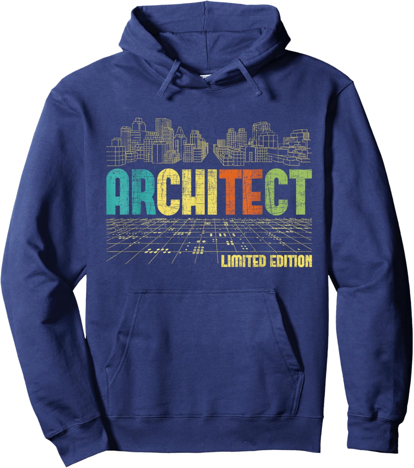 Architect Limited Edition - Planner Architecture Building Hoodie - Hoodie | Navy