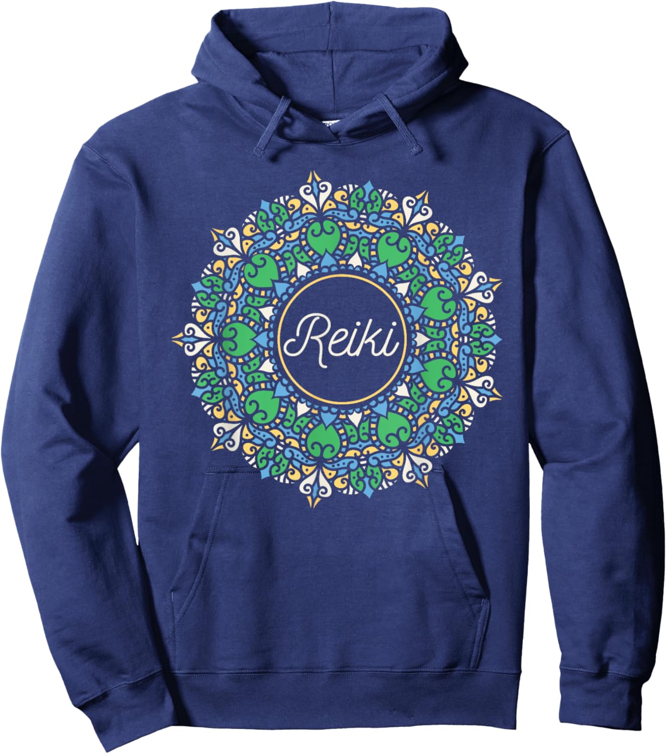 Reiki - Meditation Holistic Healer Chakra Healing Therapist Hoodie - Hoodie | Navy