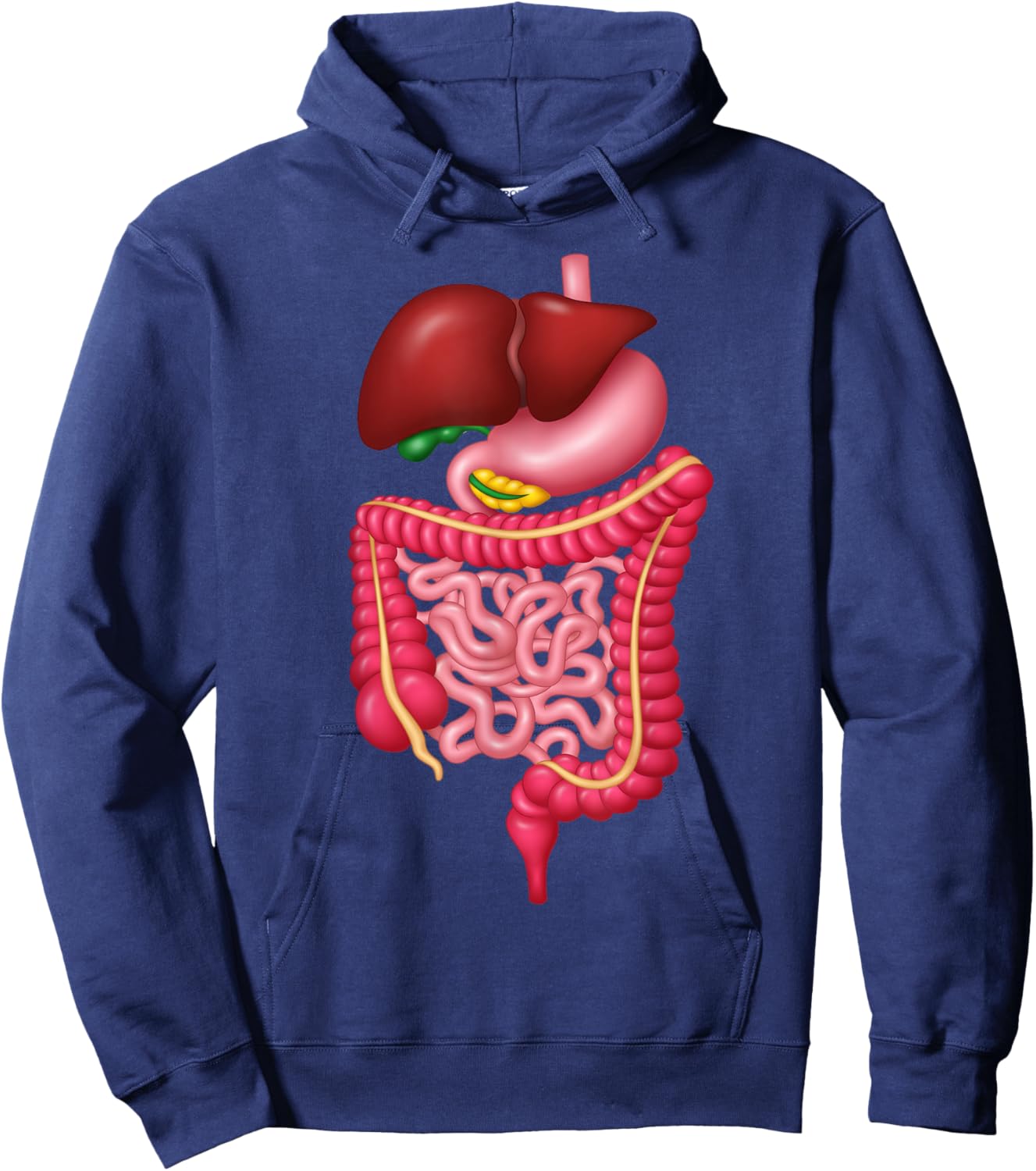 Digestive System Endoscopy Tech Nurse Gastrointestinal Hoodie - Hoodie | Navy
