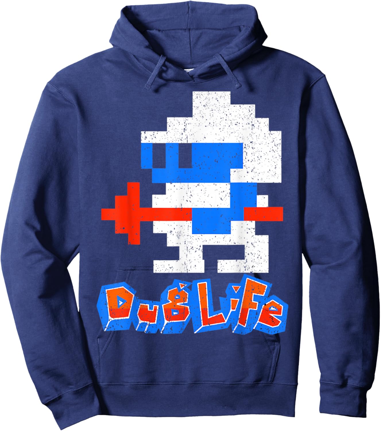 Vintage Dug Life Hoodie - Hoodie | Navy
