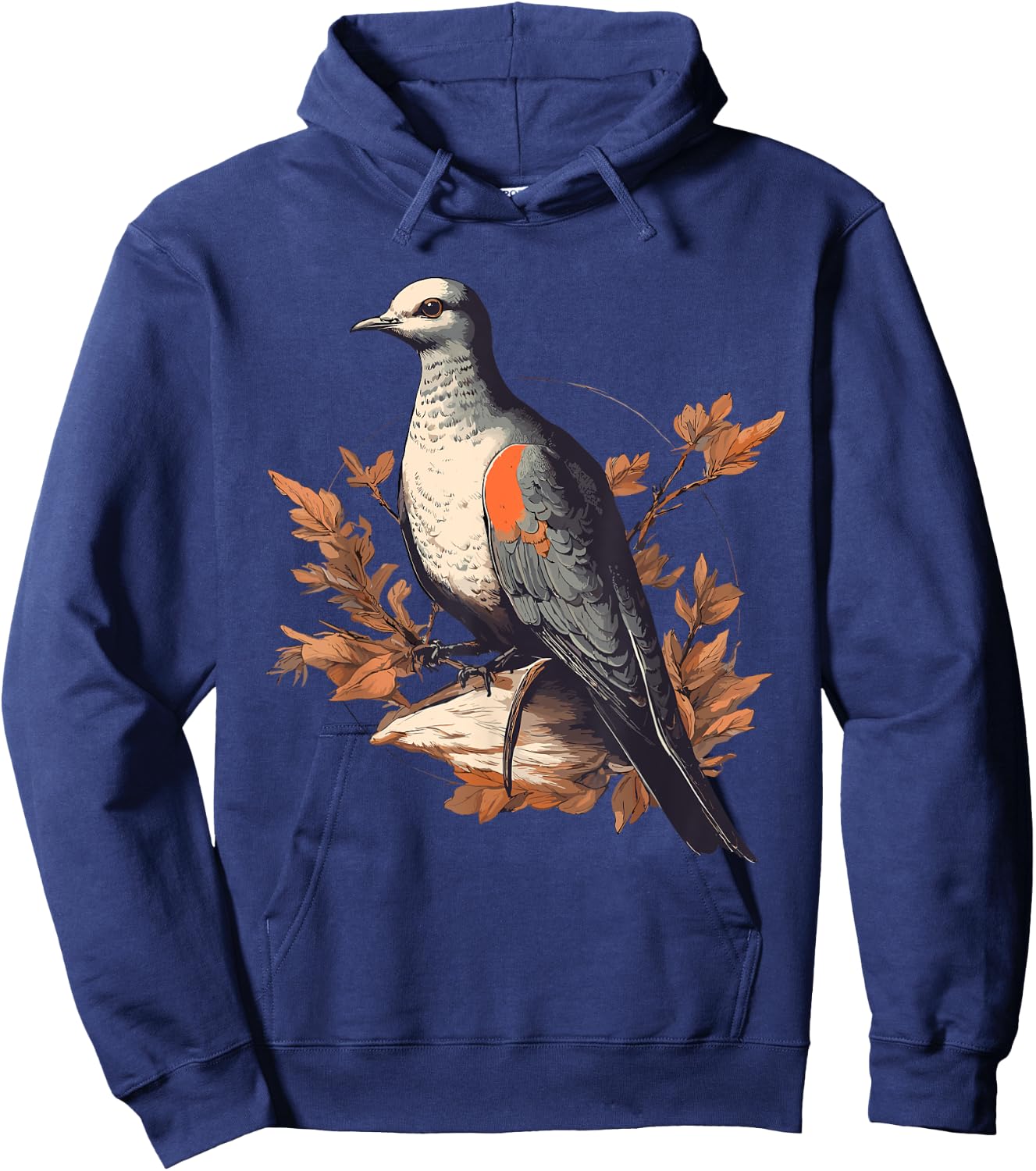 Passenger Pigeon Bird Hoodie - Hoodie | Navy
