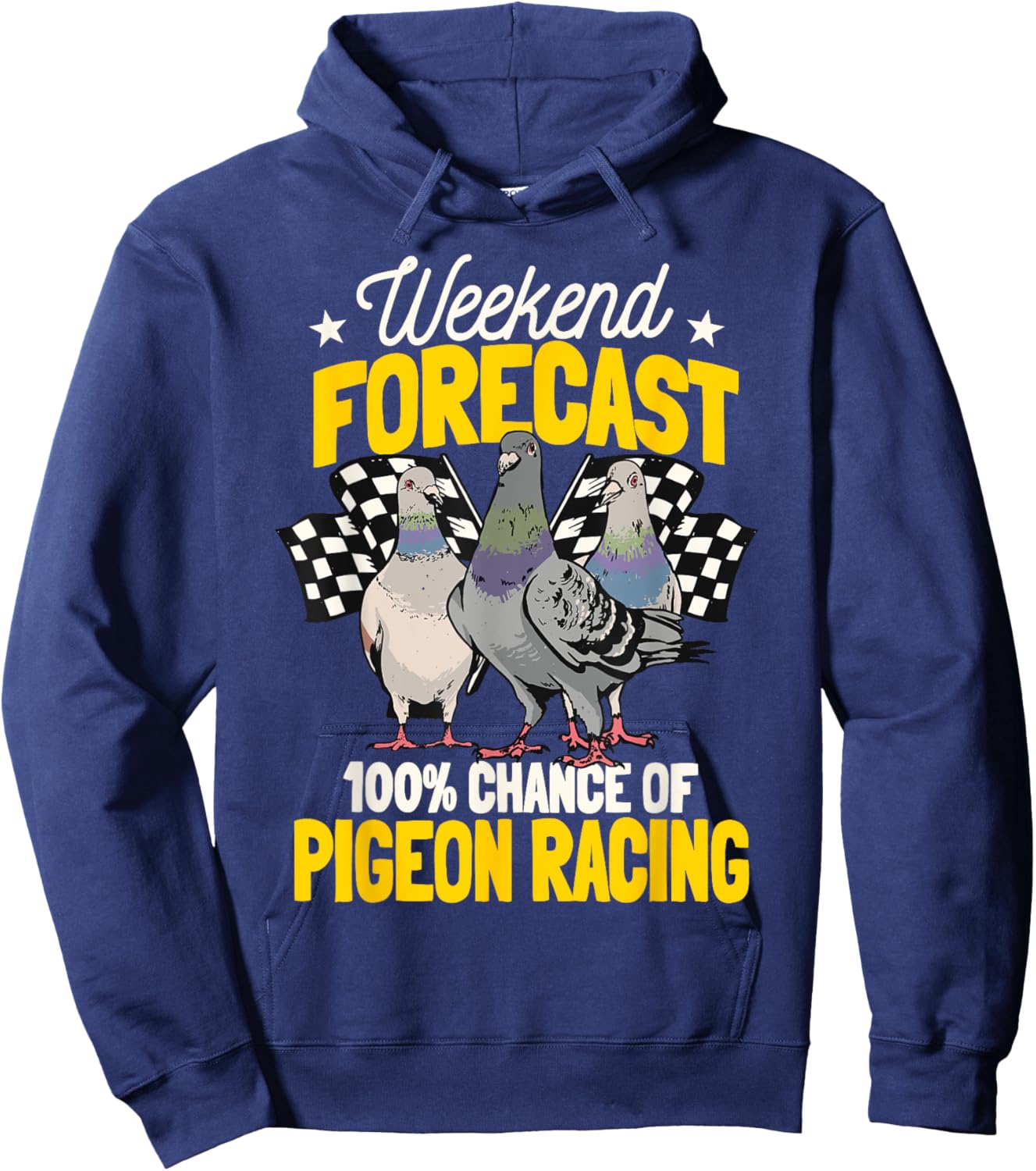 Pigeon Racing Birdwatching Whisperer Hoodie - Hoodie | Navy