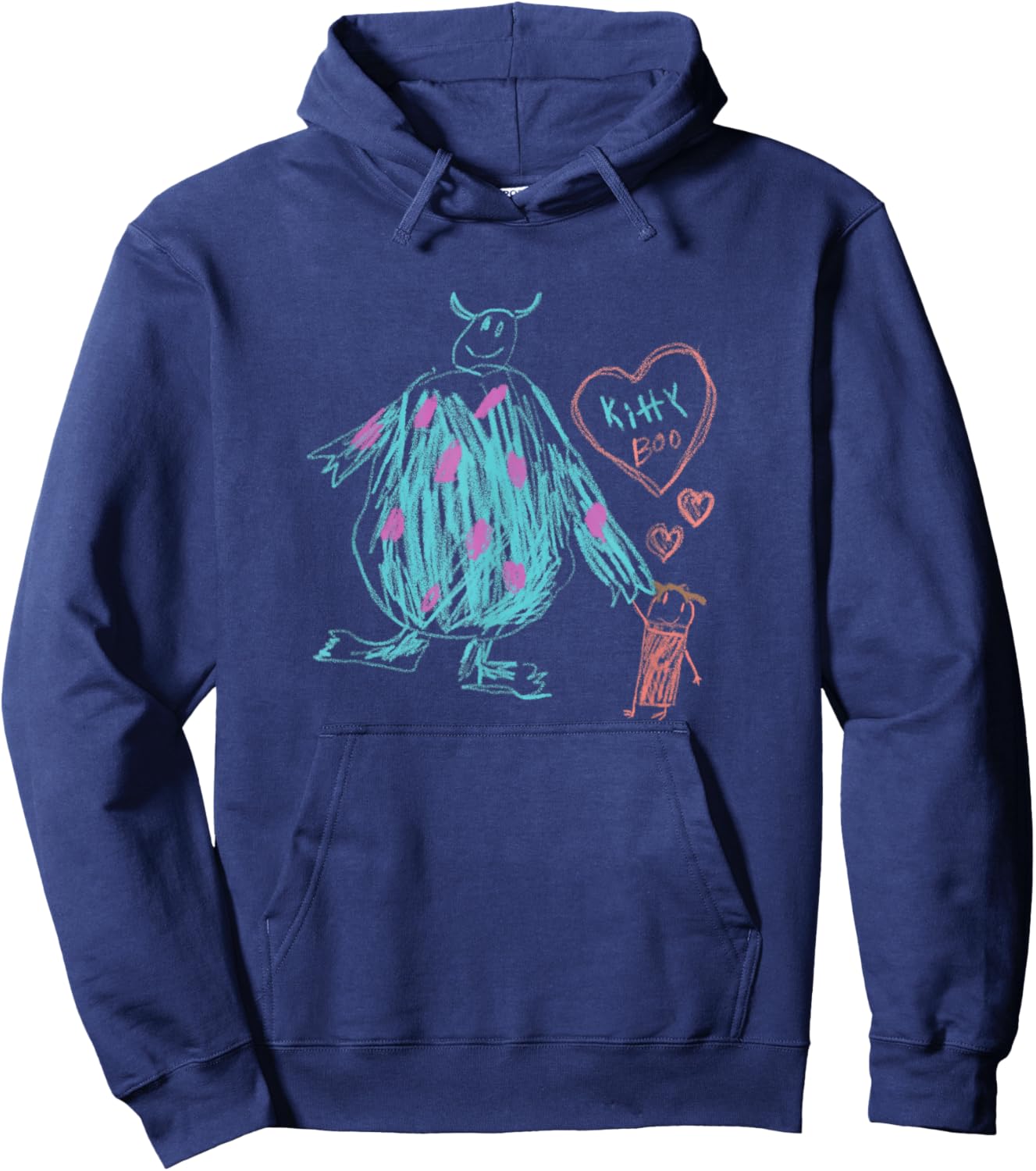 Disney and Pixar’s Monsters, Inc. Sulley Kitty and Boo Hoodie - Hoodie | Navy