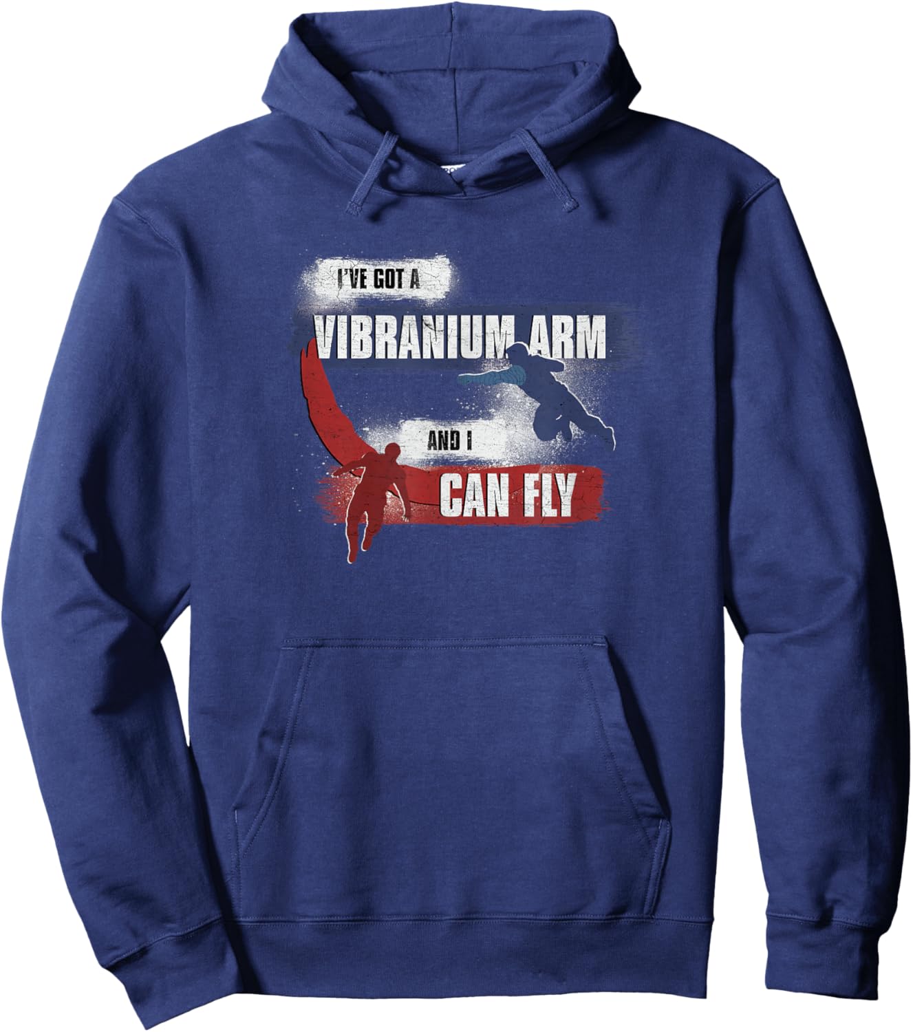 Marvel The Falcon and The Winter Soldier Sam and Bucky Hoodie - Hoodie | Navy