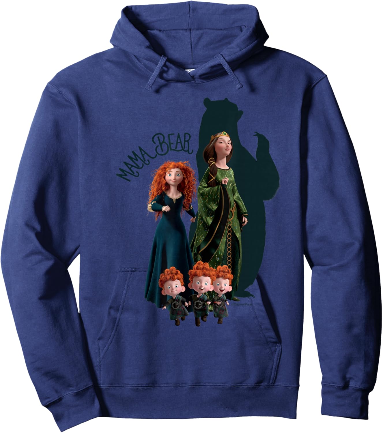 Disney and Pixar's Brave Merida Mama Bear Hoodie - Hoodie | Navy