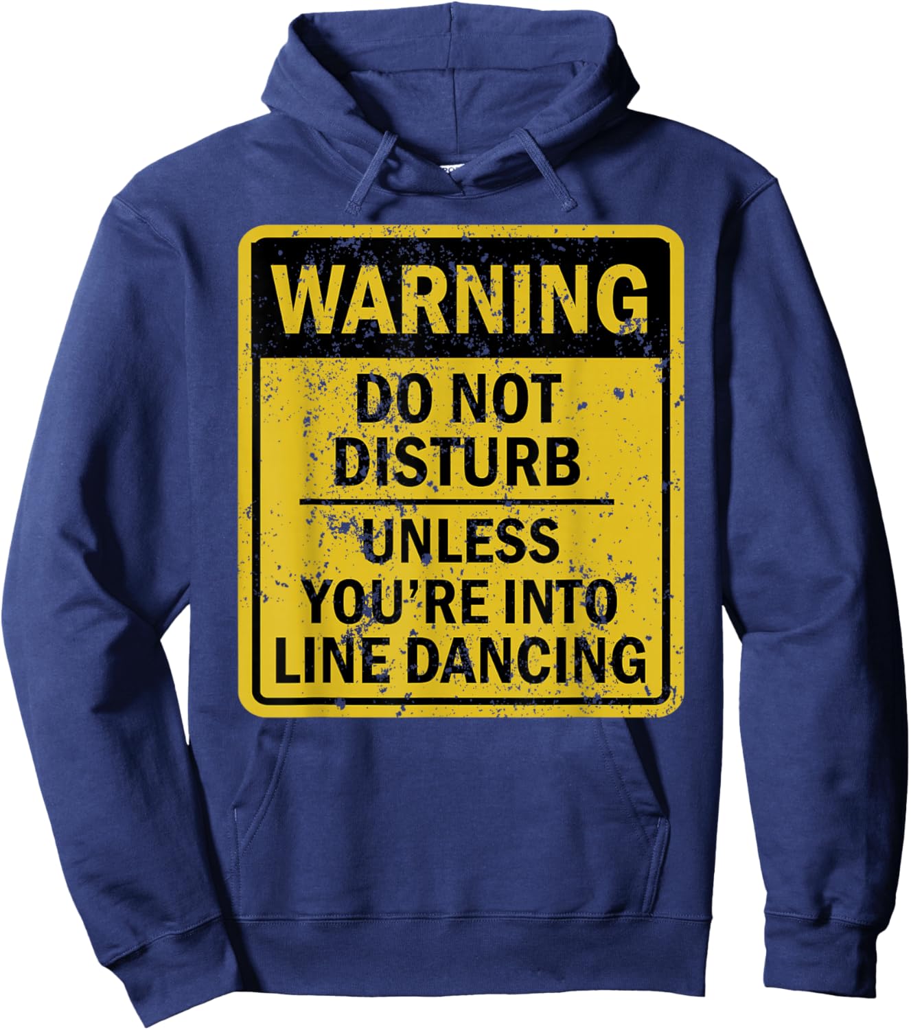 Funny Line Dancing Joke Meme Women Hoodie - Hoodie | Navy