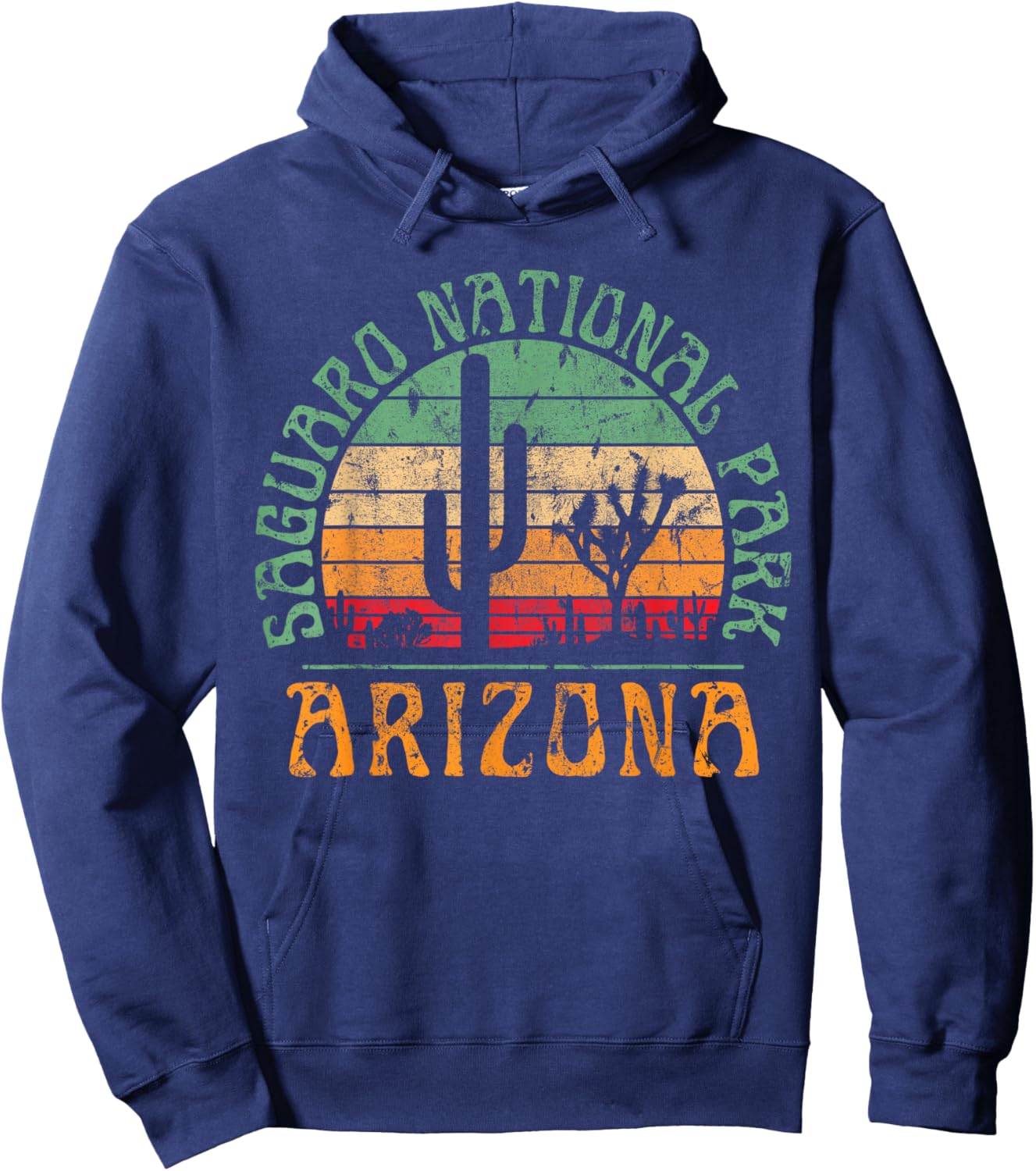 Saguaro National Park Hoodie - Hoodie | Navy