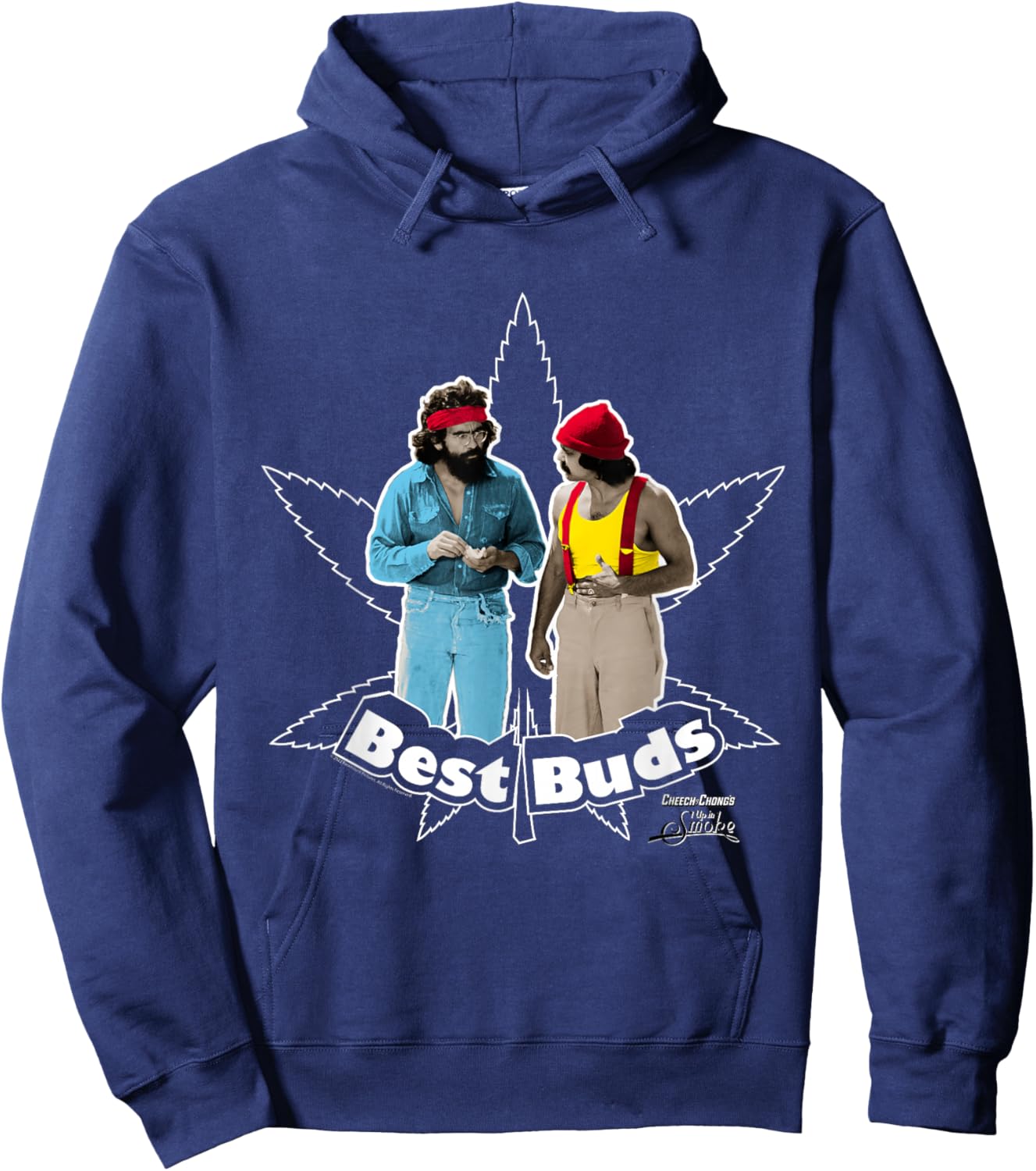 Cheech and Chong's Up in Smoke Best Buds Hoodie - Hoodie | Navy