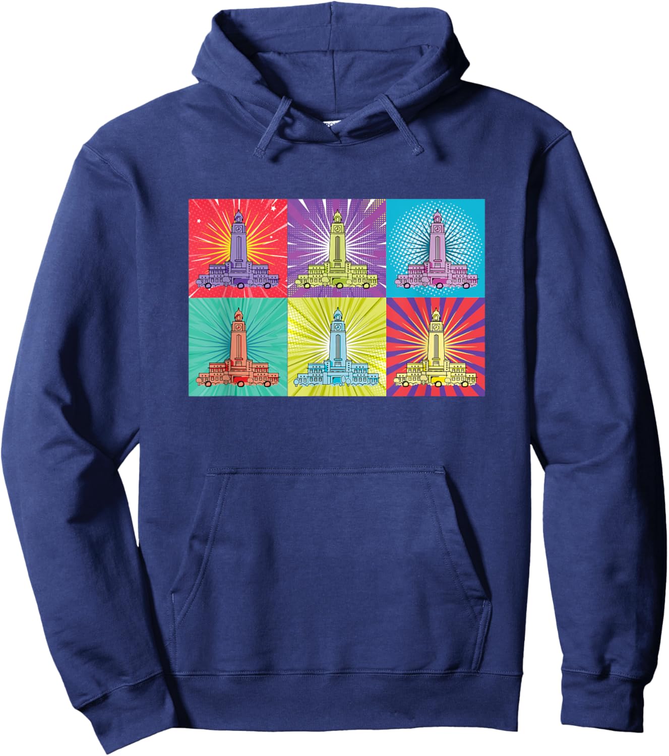 BITS PILANI Clock Tower Hoodie - Hoodie | Navy