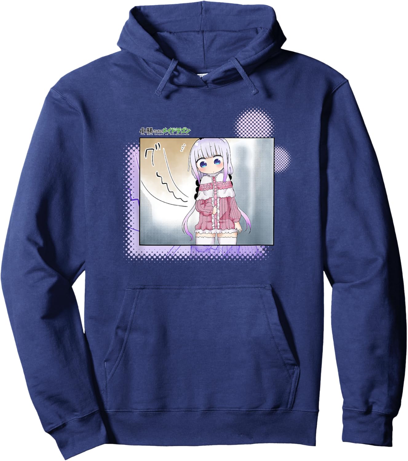 Miss Kobayashi's Dragon Maid grrr... Hoodie - Hoodie | Navy