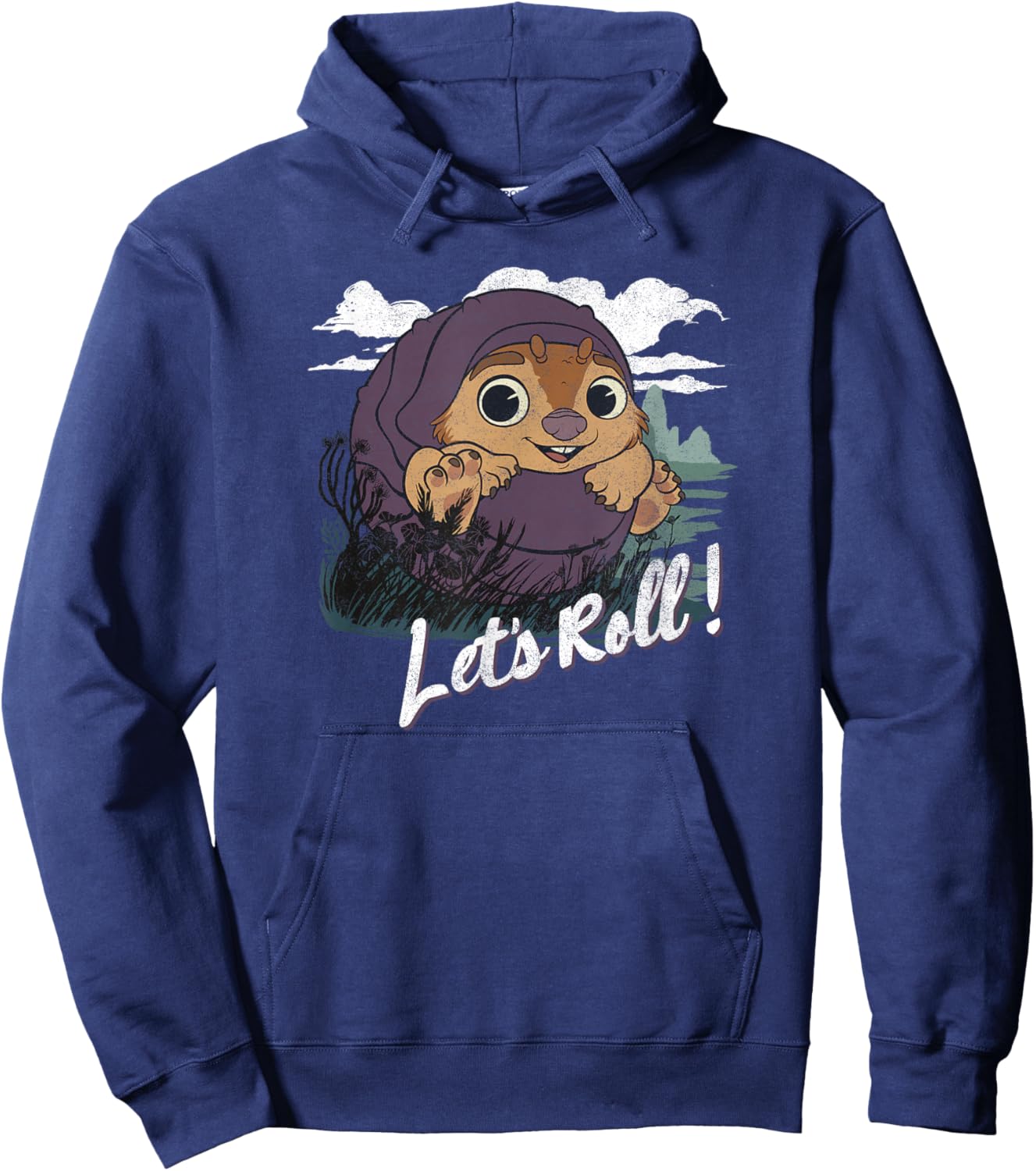 Disney Raya And The Last Dragon Tuk Tuk Let's Roll! Hoodie - Hoodie | Navy