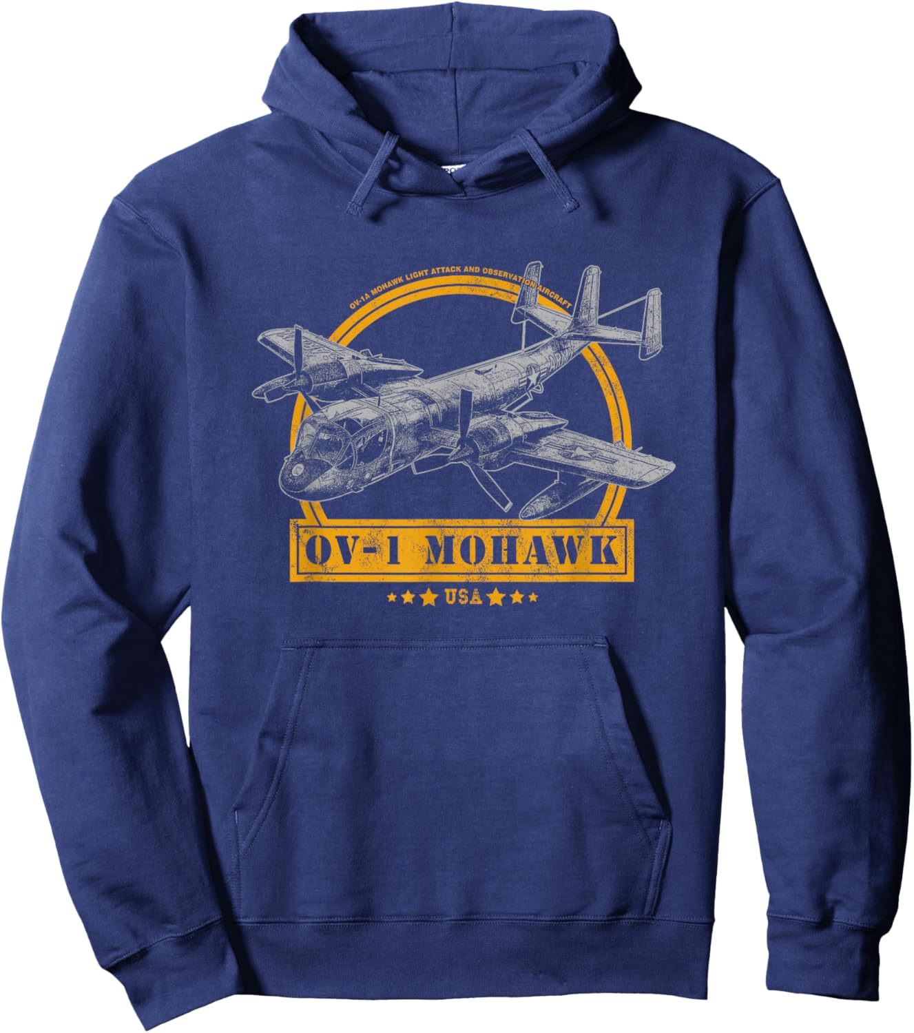 OV-1 Mohawk Hoodie - Hoodie | Navy