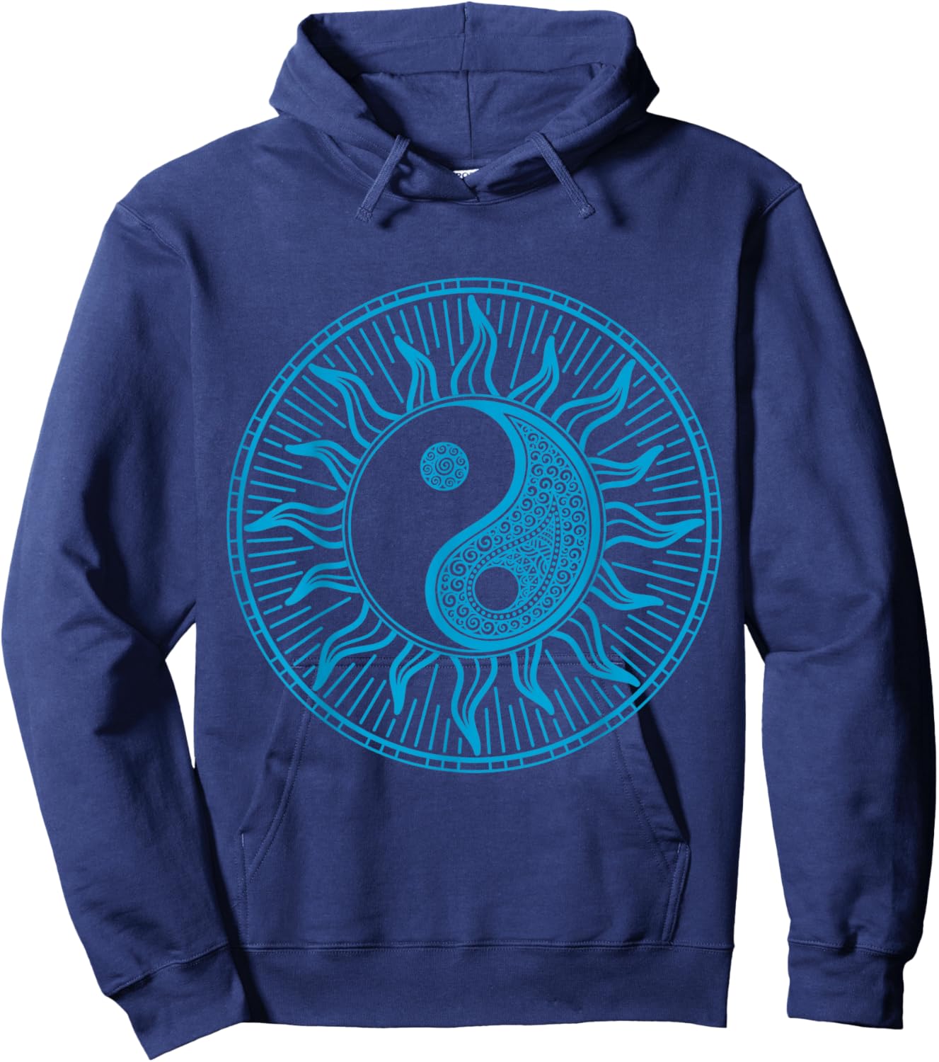 Yin Yang Hoodie - Hoodie | Navy