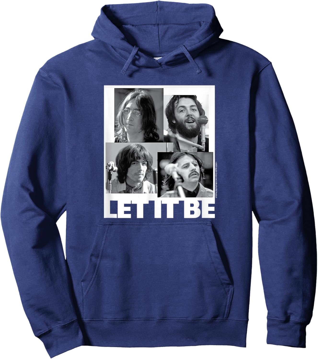 The Beatles - Let It Be Hoodie - Hoodie | Navy