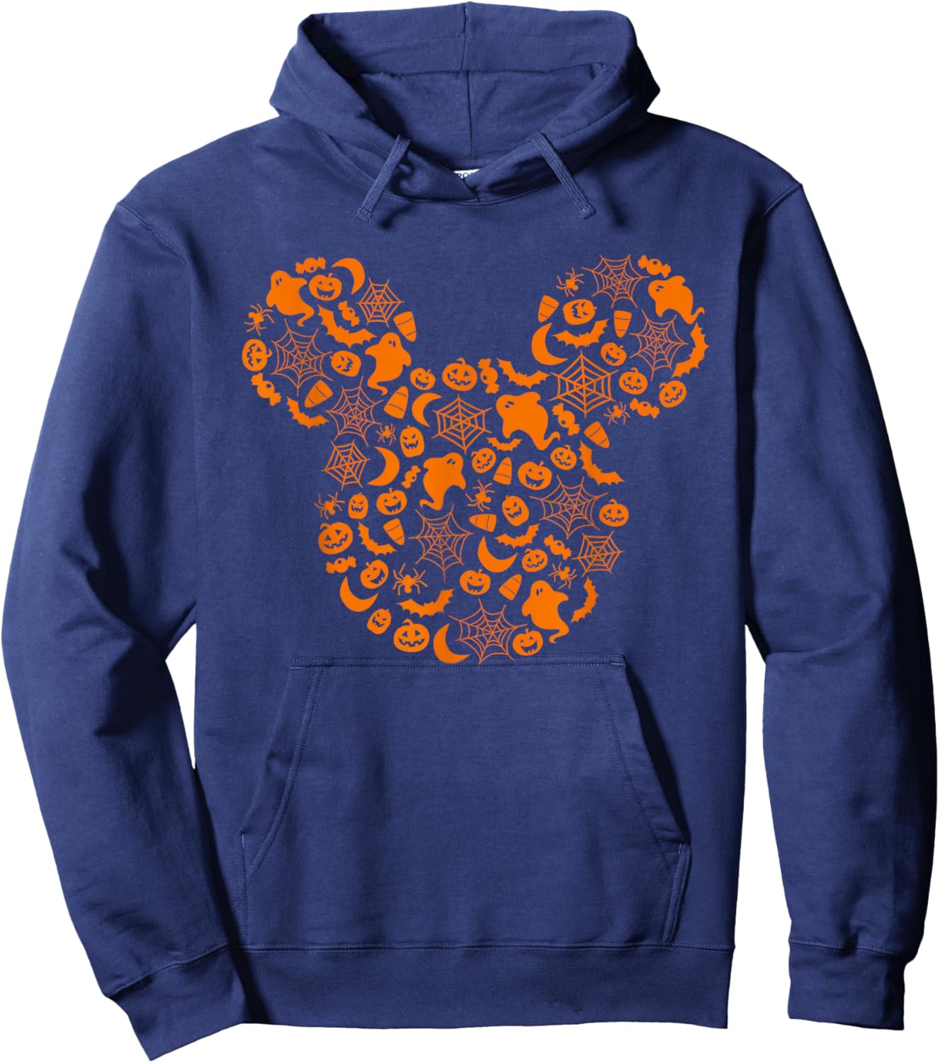 Disney Mickey Mouse Halloween Silhouette Hoodie - Hoodie | Navy