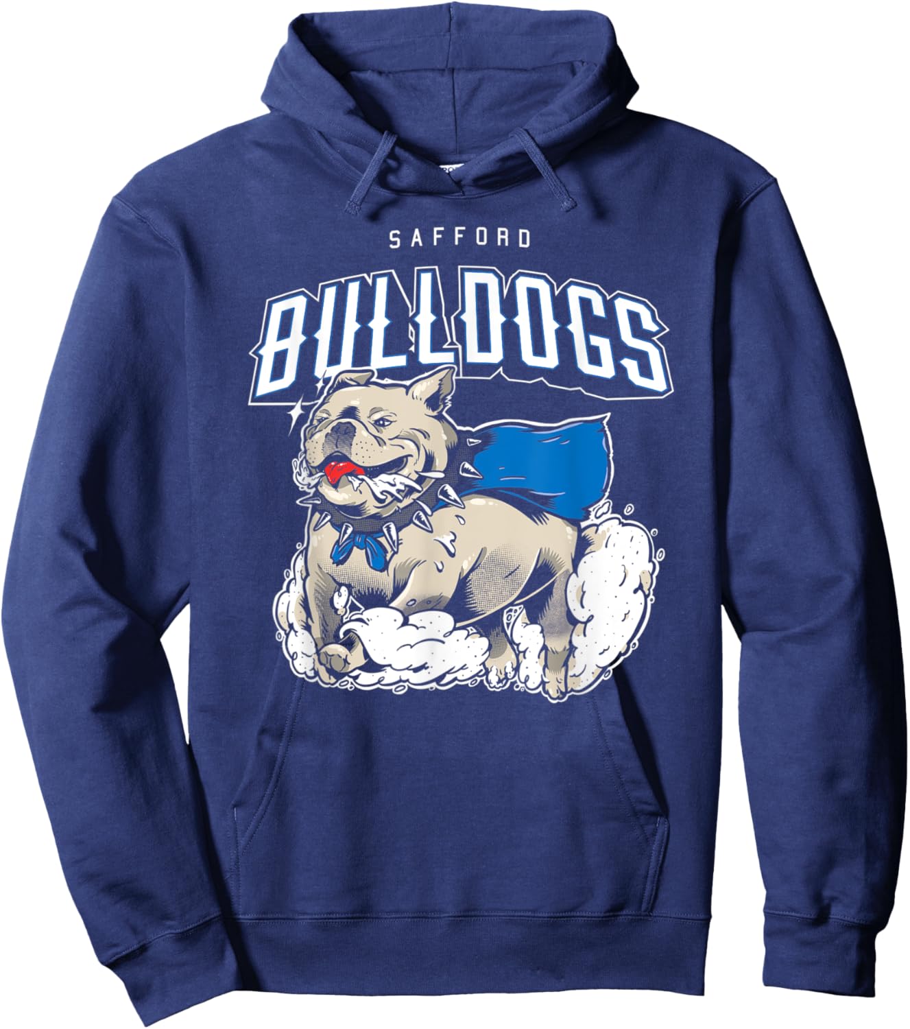Safford Bulldogs Hoodie - Hoodie | Navy