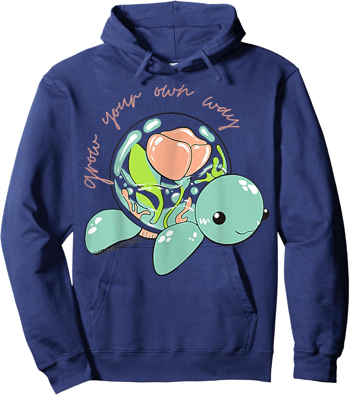 Grow your own way Hoodie - Hoodie | Navy