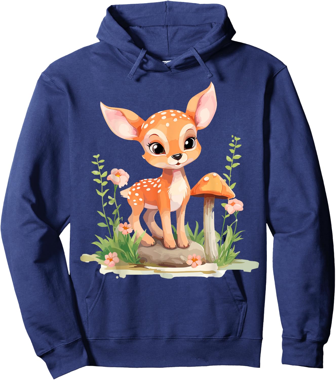 Toddler Deer Hoodie - Hoodie | Navy