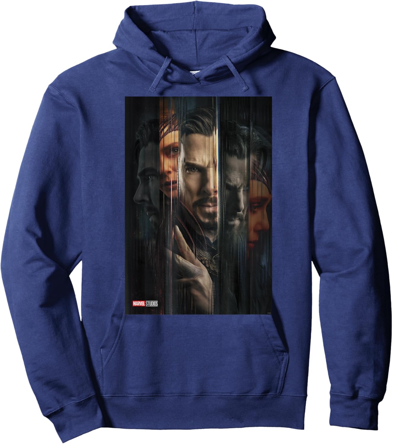 Marvel Doctor Strange in The Multiverse of Madness Panels Hoodie - Hoodie | Navy
