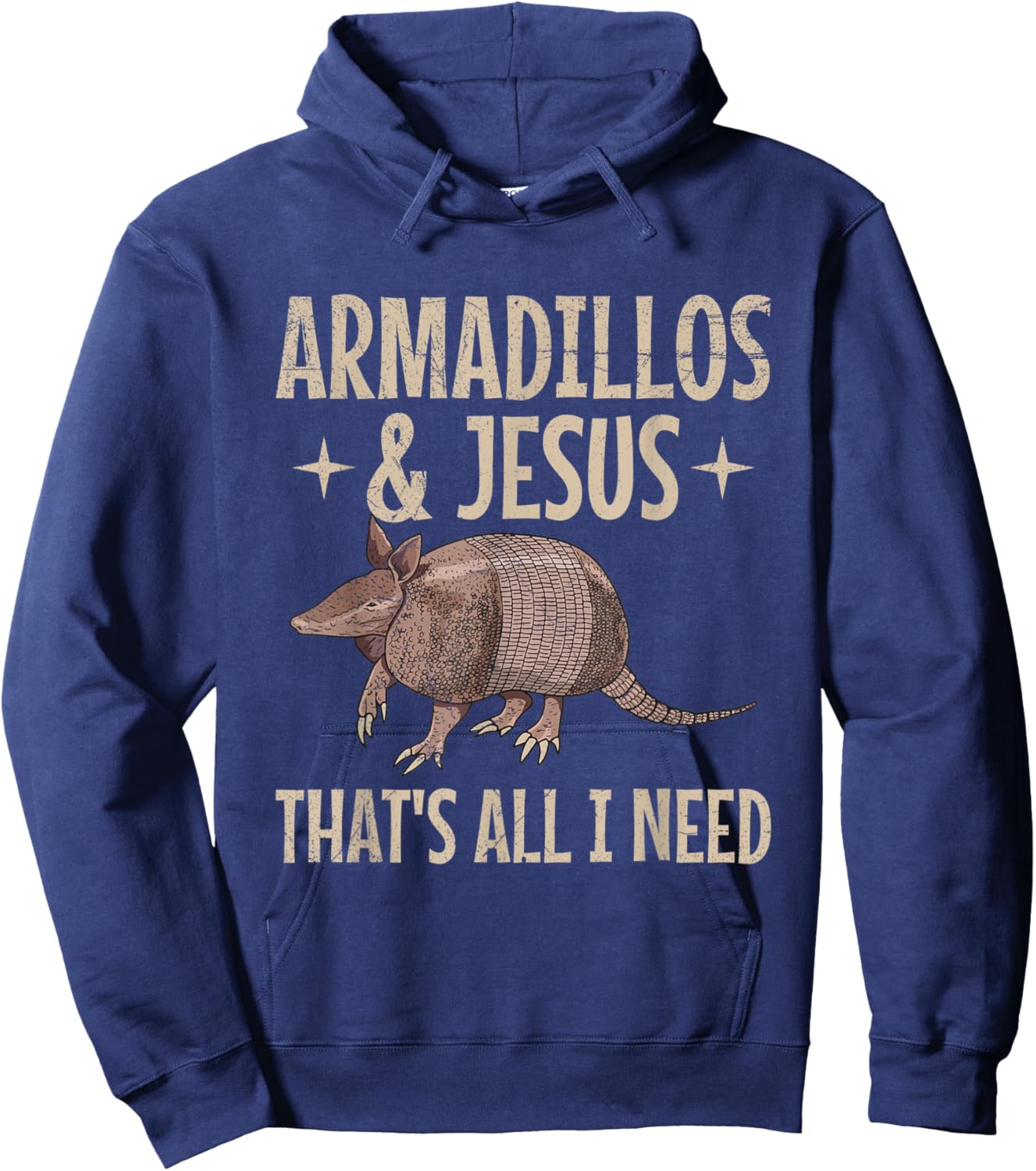 Armadillo Design for an Armadillo Lover Hoodie - Hoodie | Navy