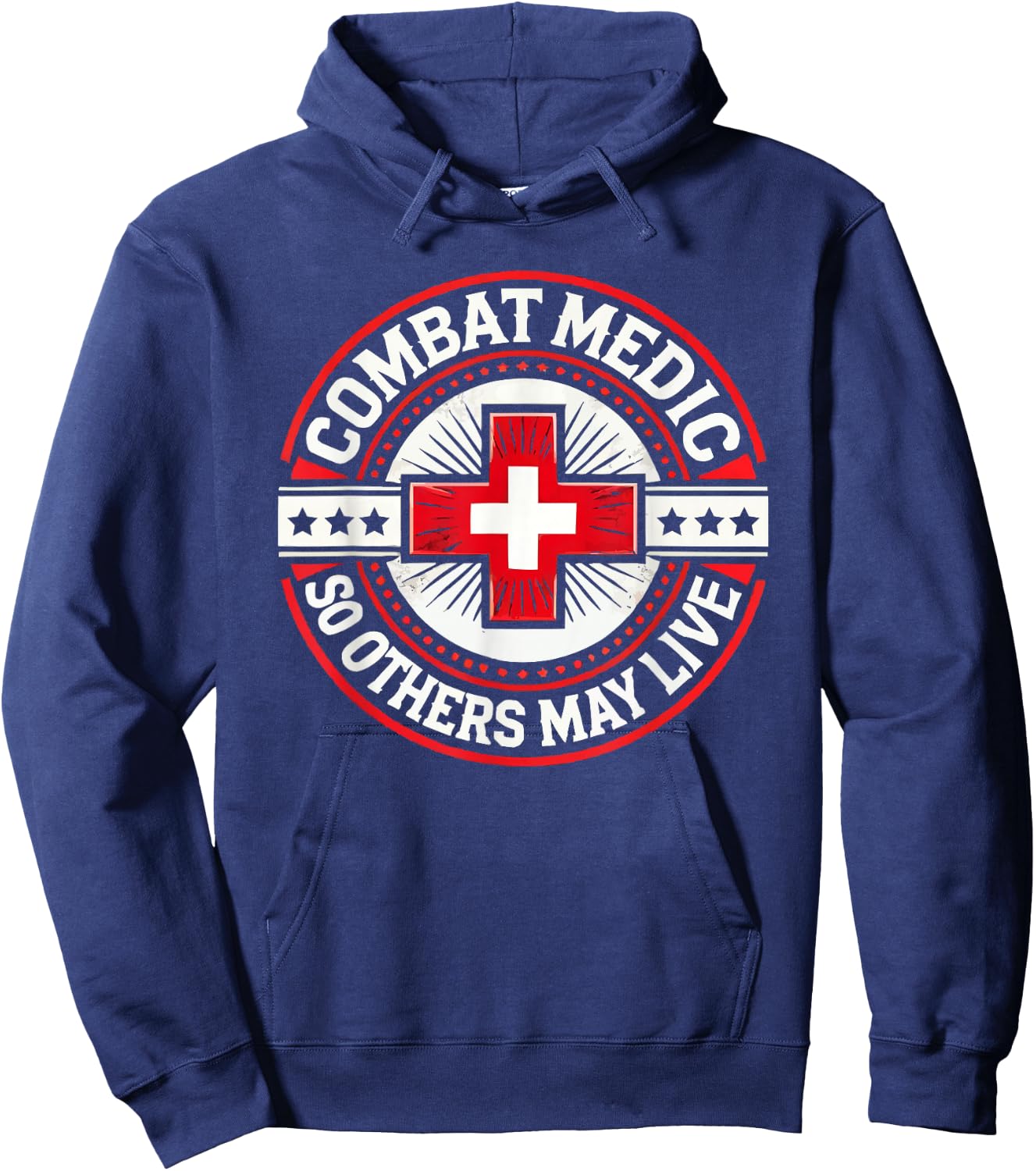 Combat Medic First Aid Field Medic Military Hoodie - Hoodie | Navy
