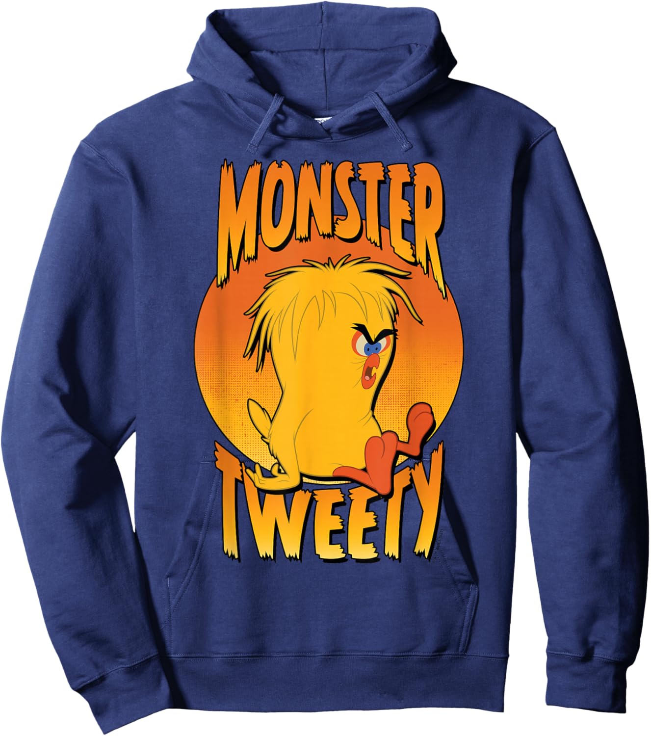Looney Tunes Halloween Monster Tweety Bird Hoodie - Hoodie | Navy