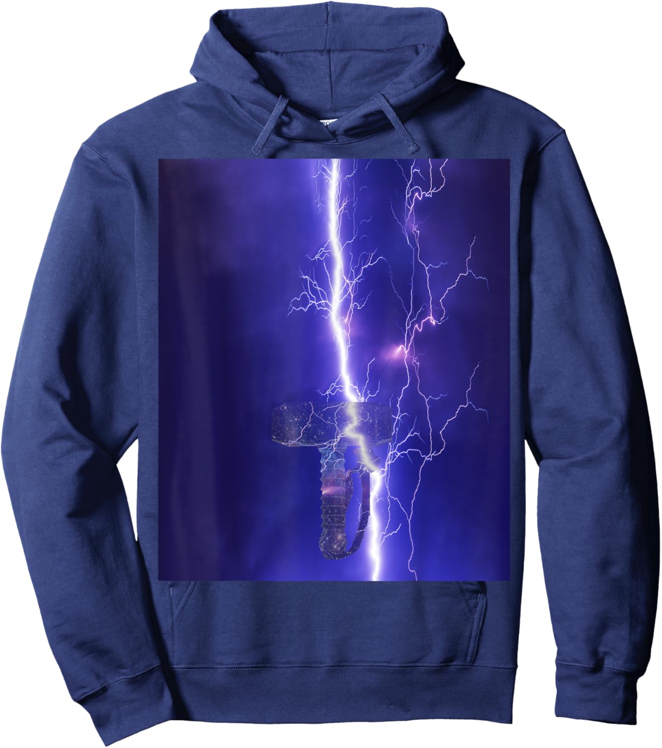 Thunderstruck Hoodie - Hoodie | Navy