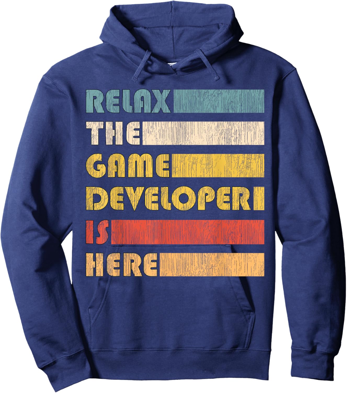Game Designer, Relax Game Developer Hoodie - Hoodie | Navy