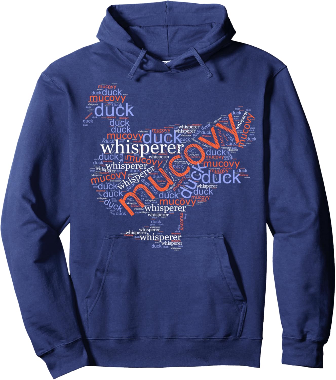 Muscovy Duck Whisperer Funny Farmer Muscovy Duck gift Hoodie - Hoodie | Navy