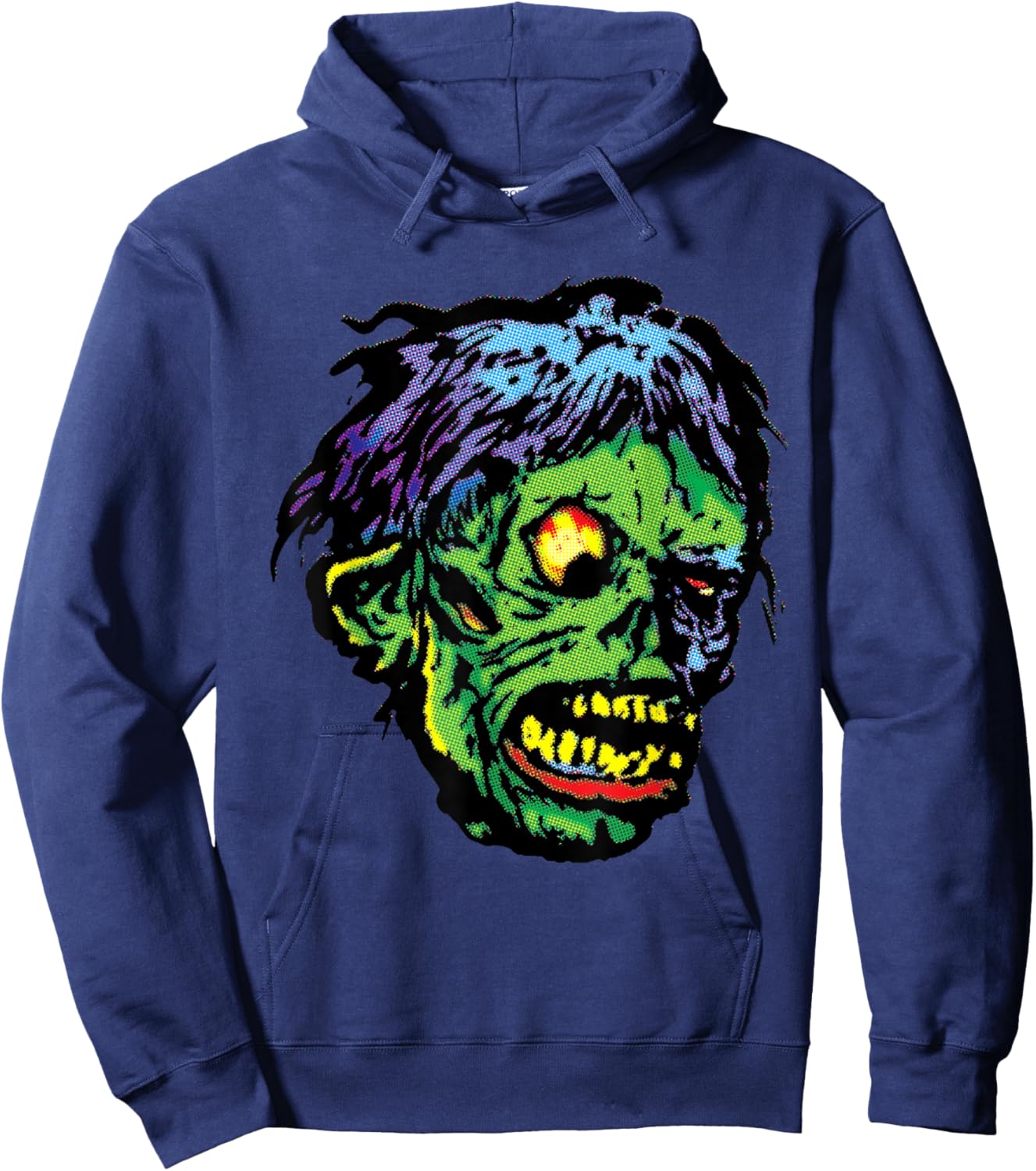 Vintage Shock Monster Hoodie - Hoodie | Navy