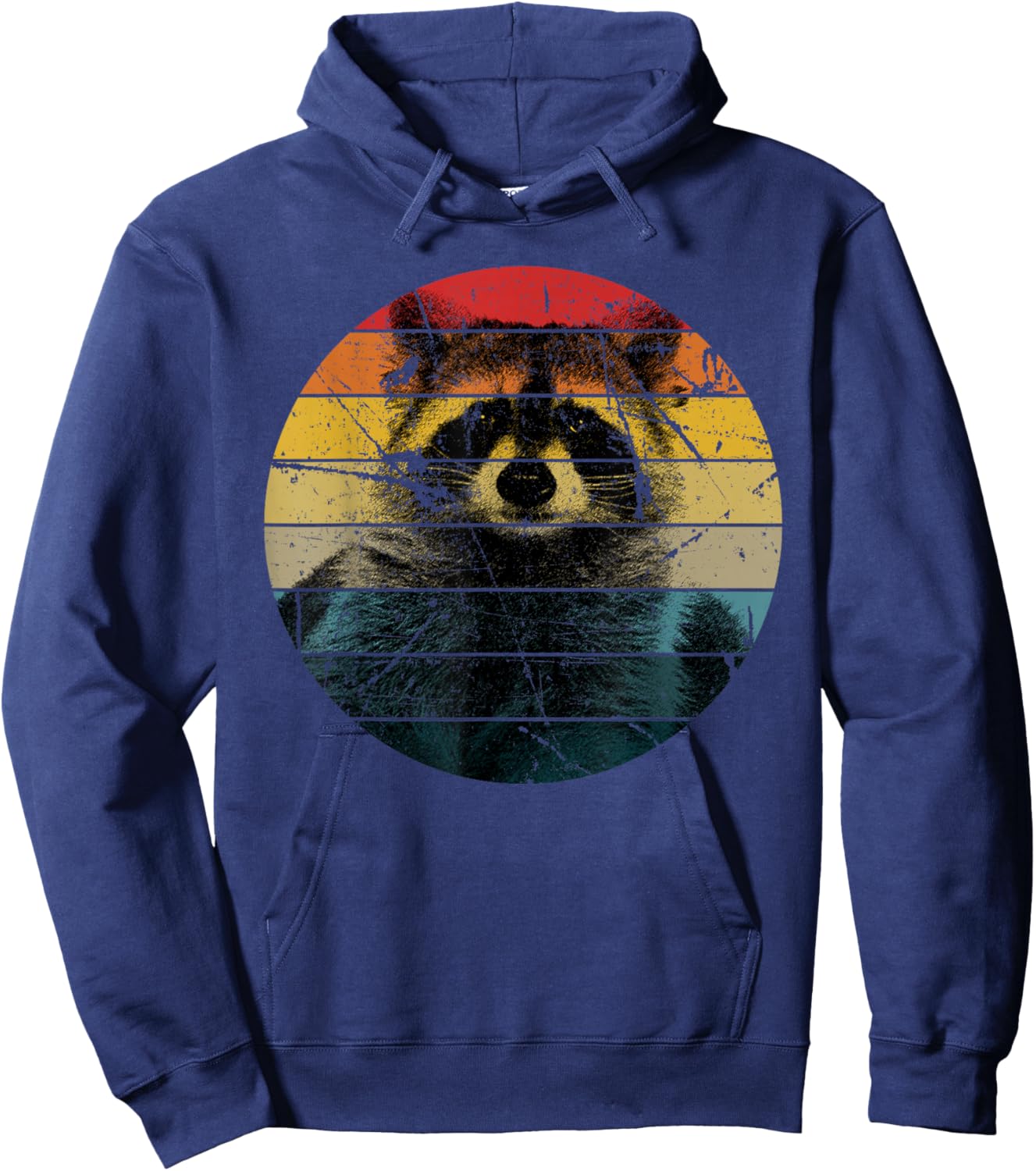 Raccoon Gift Mapache Marten Raccoon Hoodie - Hoodie | Navy