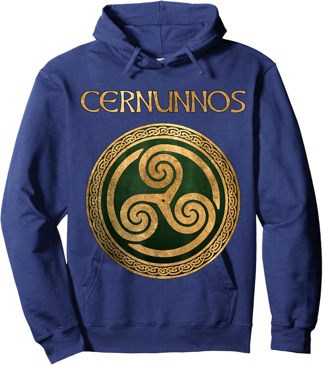 Cernunnos Ancient Celtic God of the Wilds Hoodie - Hoodie | Navy