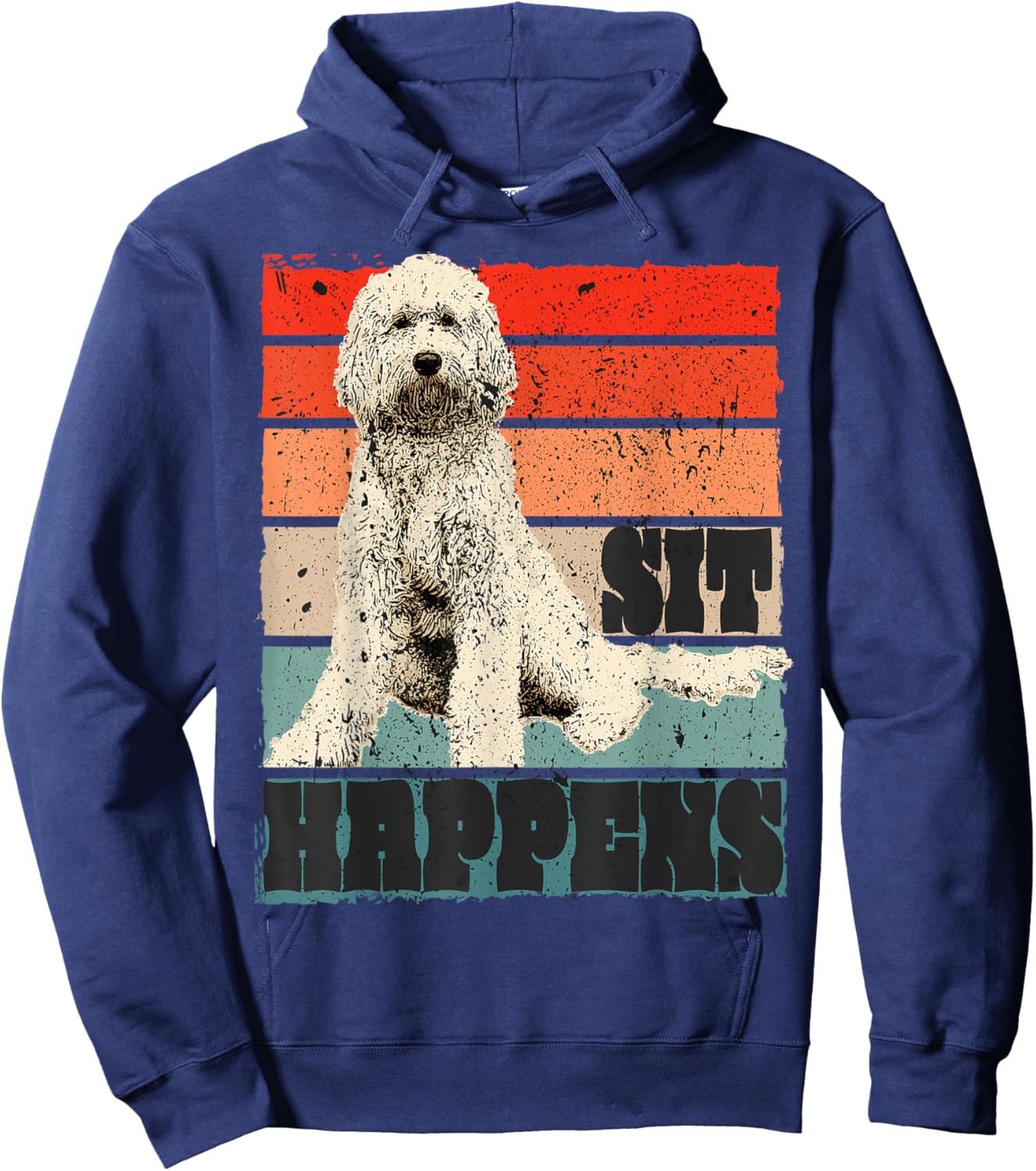 Goldendoodle & Labradoodle Dog Mama Funny Saying Men Women Hoodie - Hoodie | Navy