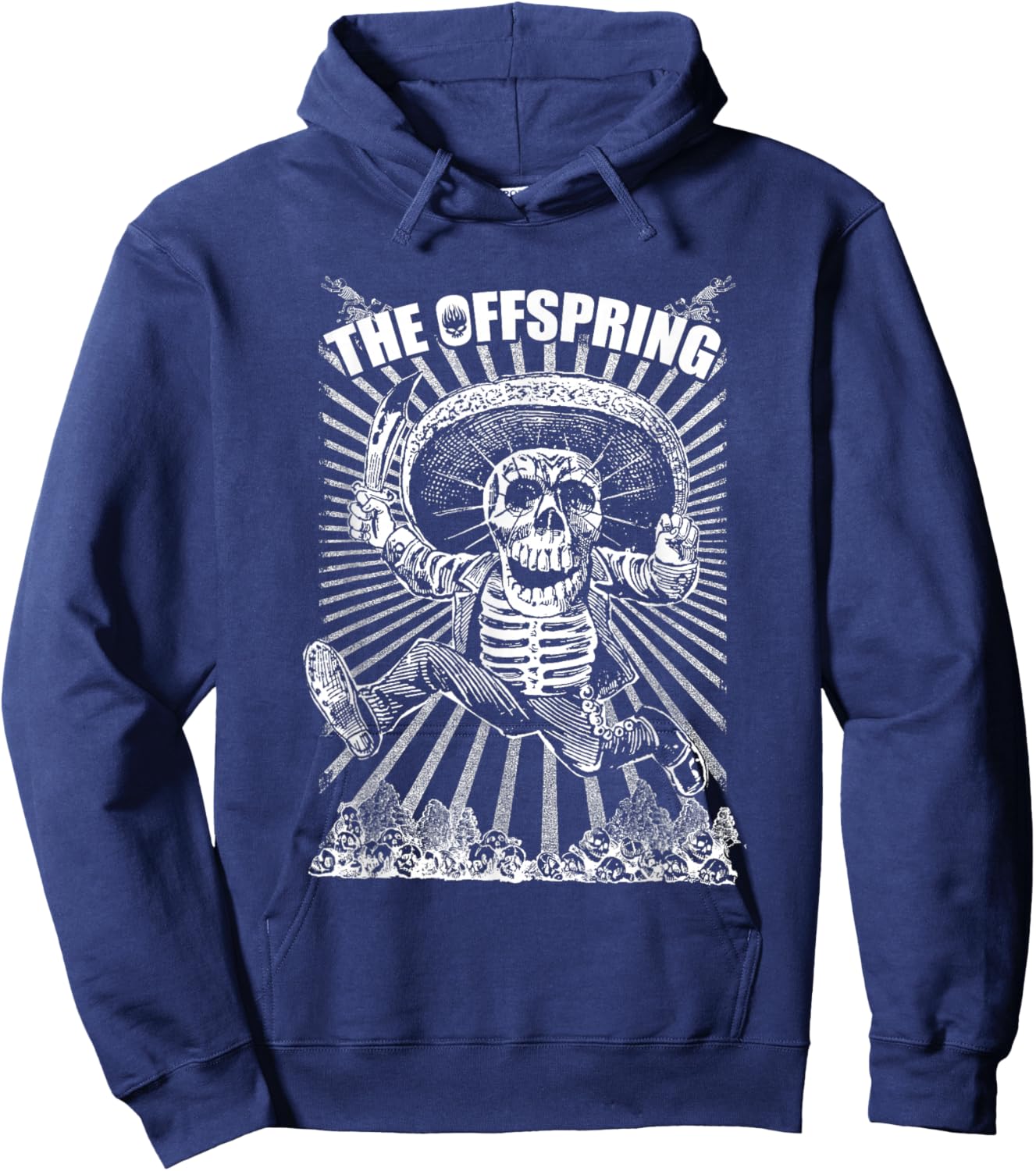 The Offspring Official Jump Logo Hoodie - Hoodie | Navy