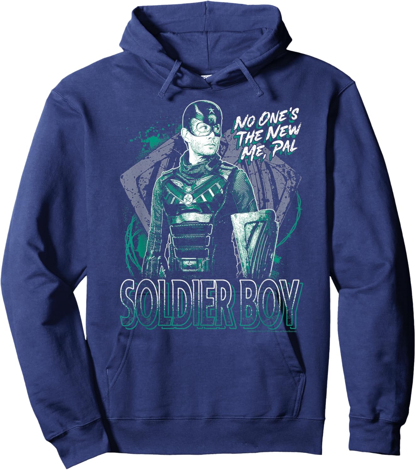 The Boys Soldier Boy Hoodie - Hoodie | Navy