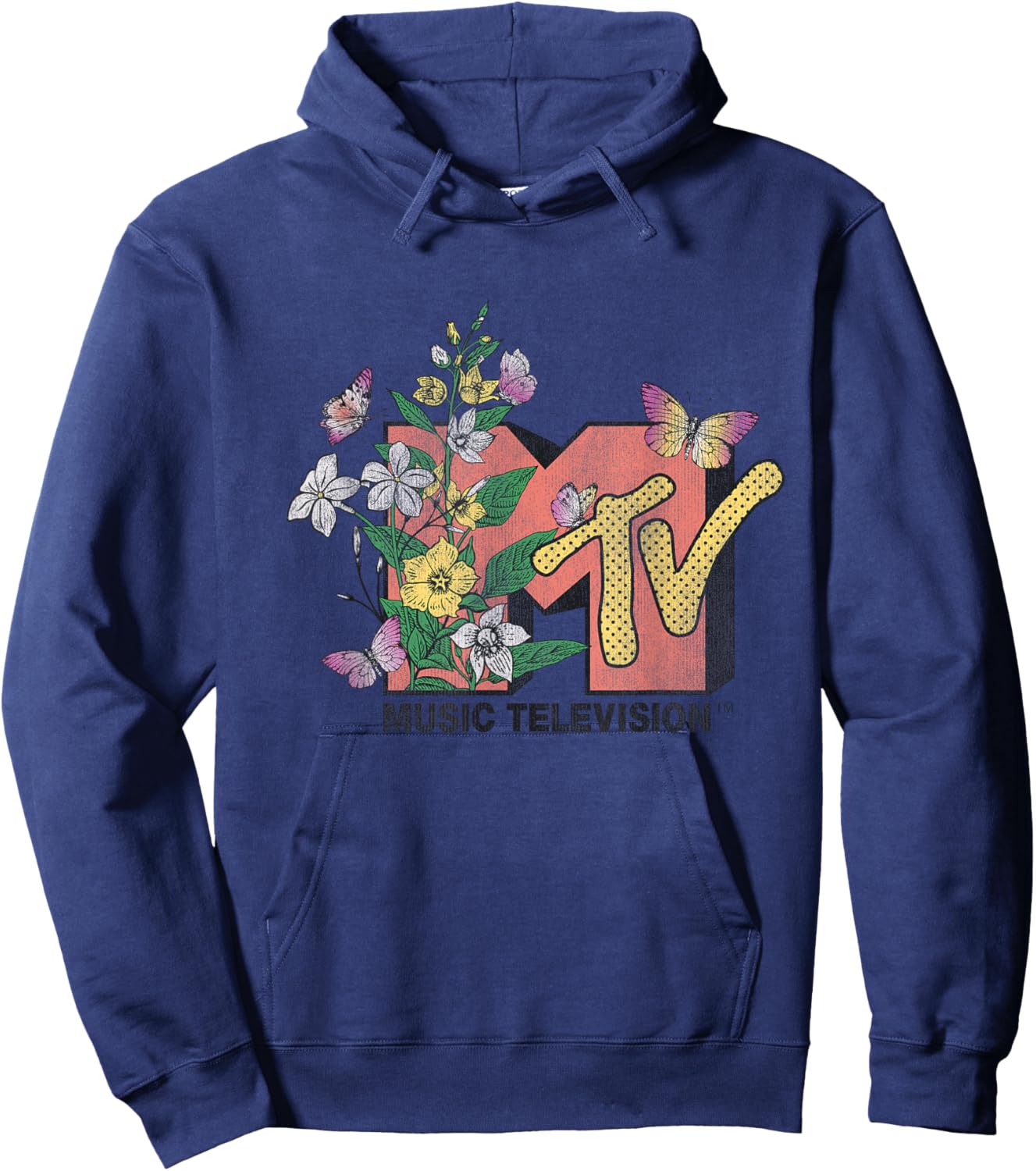 MTV - Botanical Garden Hoodie - Hoodie | Navy