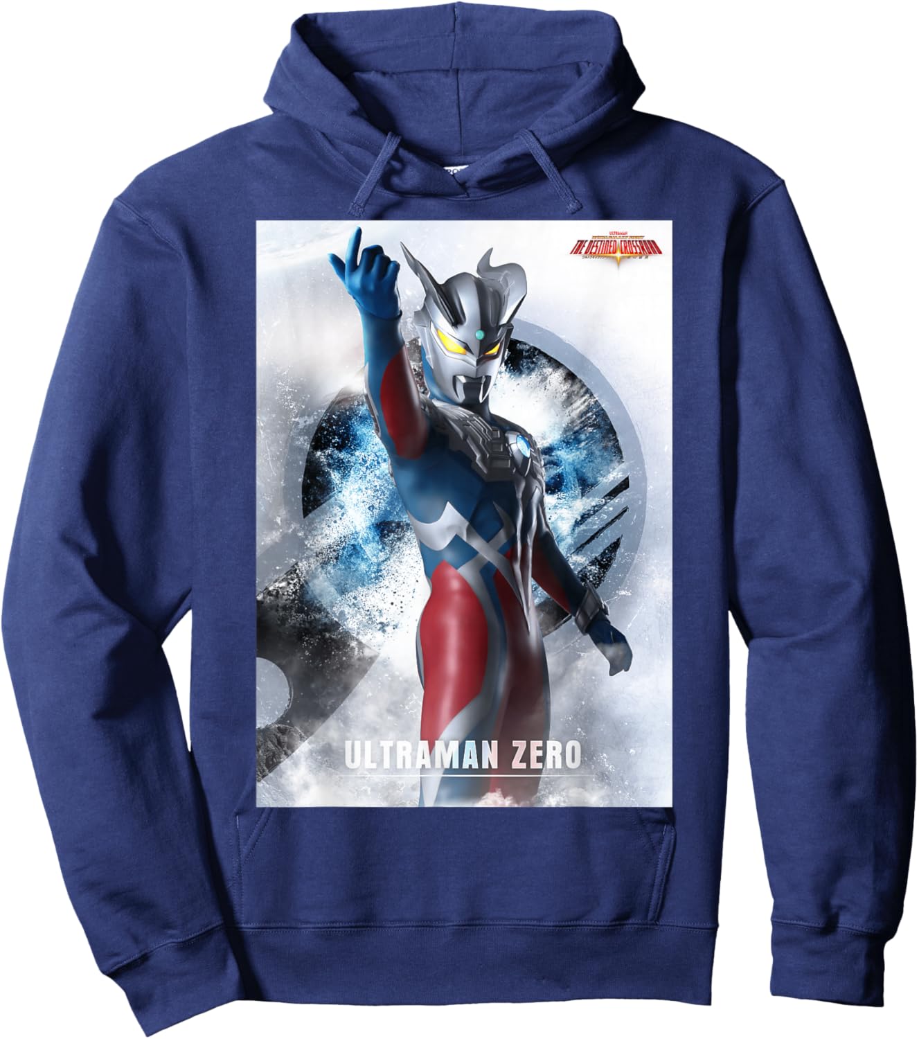 ULTRAMAN ZERO Ultra Galaxy Fight The Destined Crossroad Hoodie - Hoodie | Navy