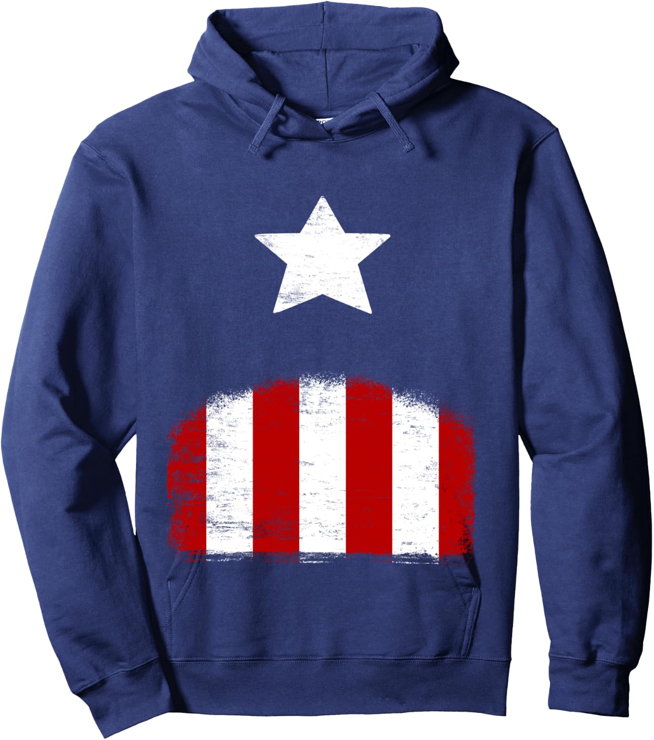 Marvel Captain America Classic Avengers Halloween Costume Hoodie - Hoodie | Navy