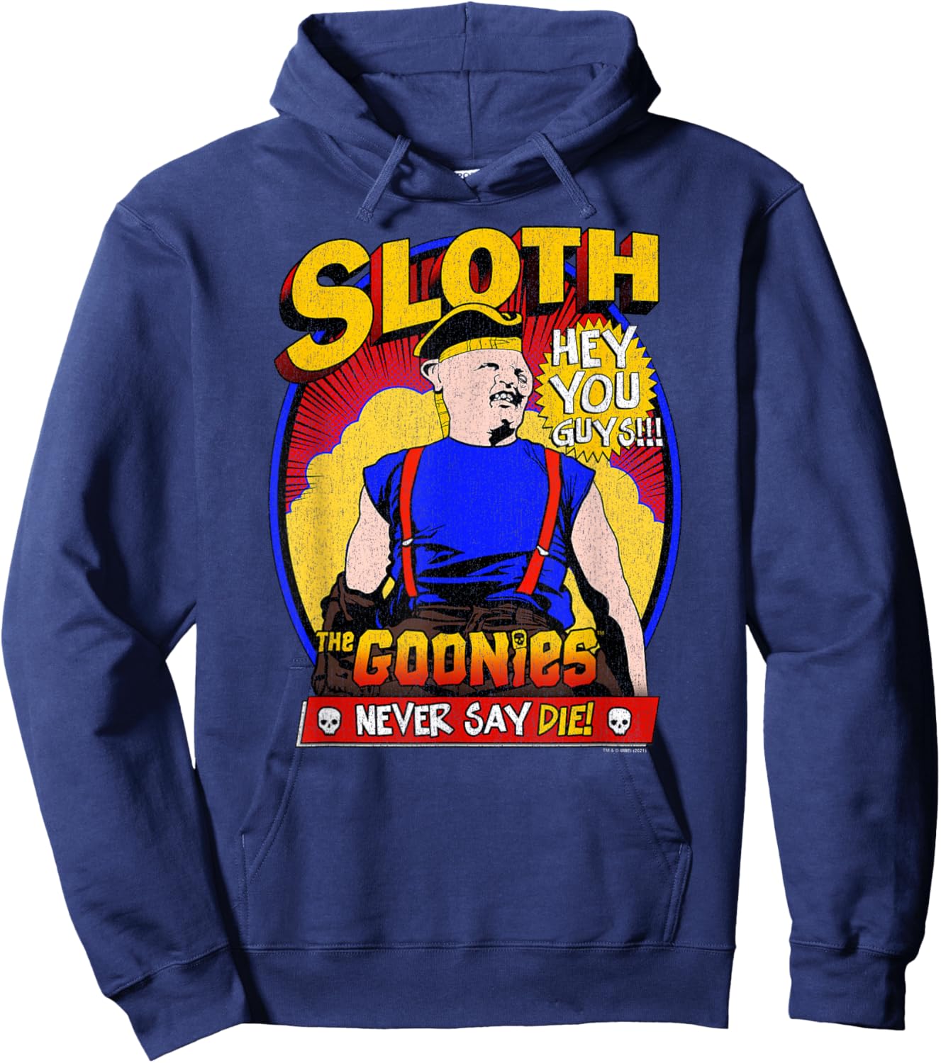 The Goonies Super Sloth Hoodie - Hoodie | Navy